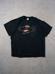 Vintage Y2k Washed Black Harley Davidson X Miller Graphic Tee (M)