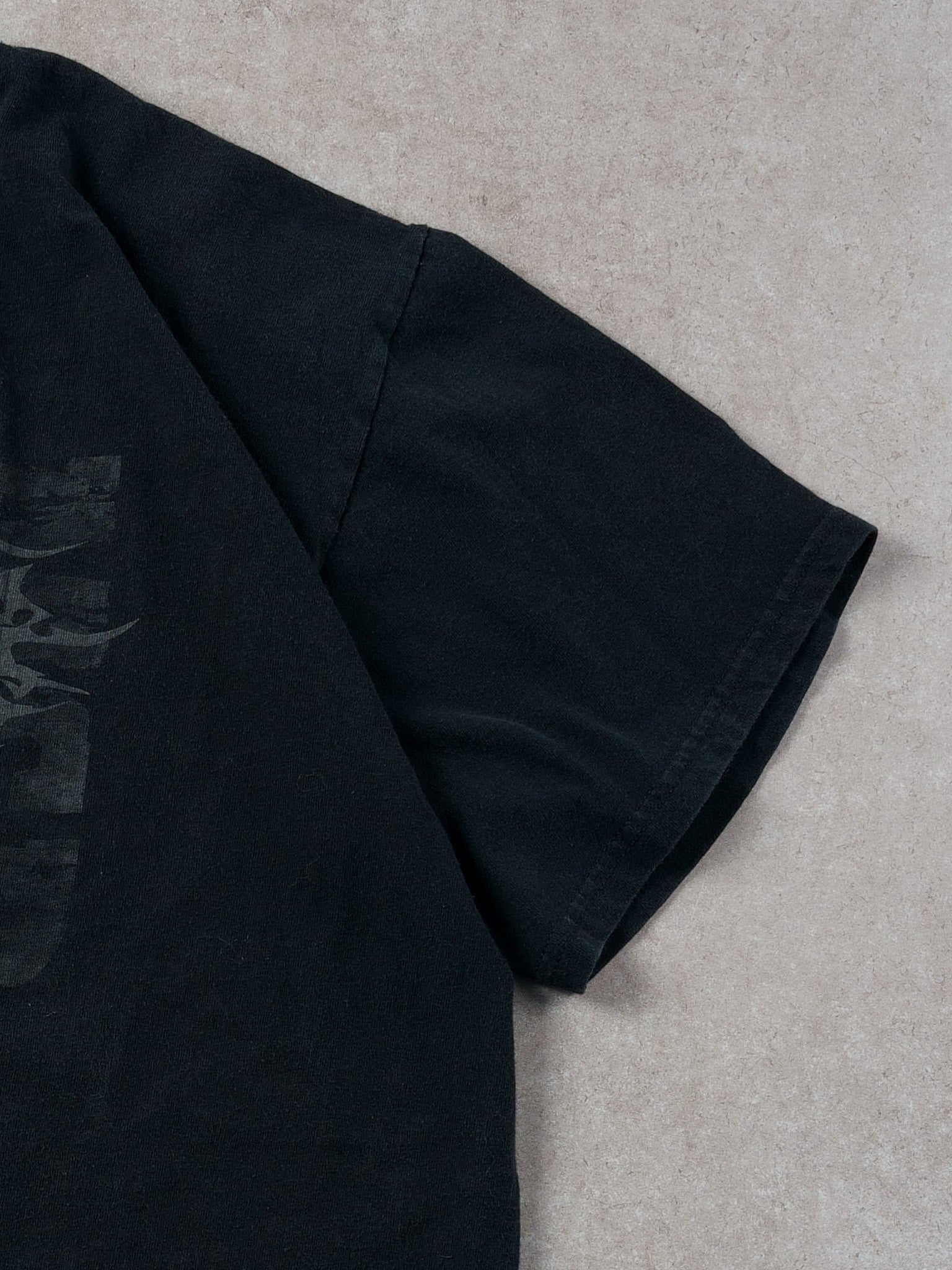 Vintage Y2k Washed Black Harley Davidson X Miller Graphic Tee (M)