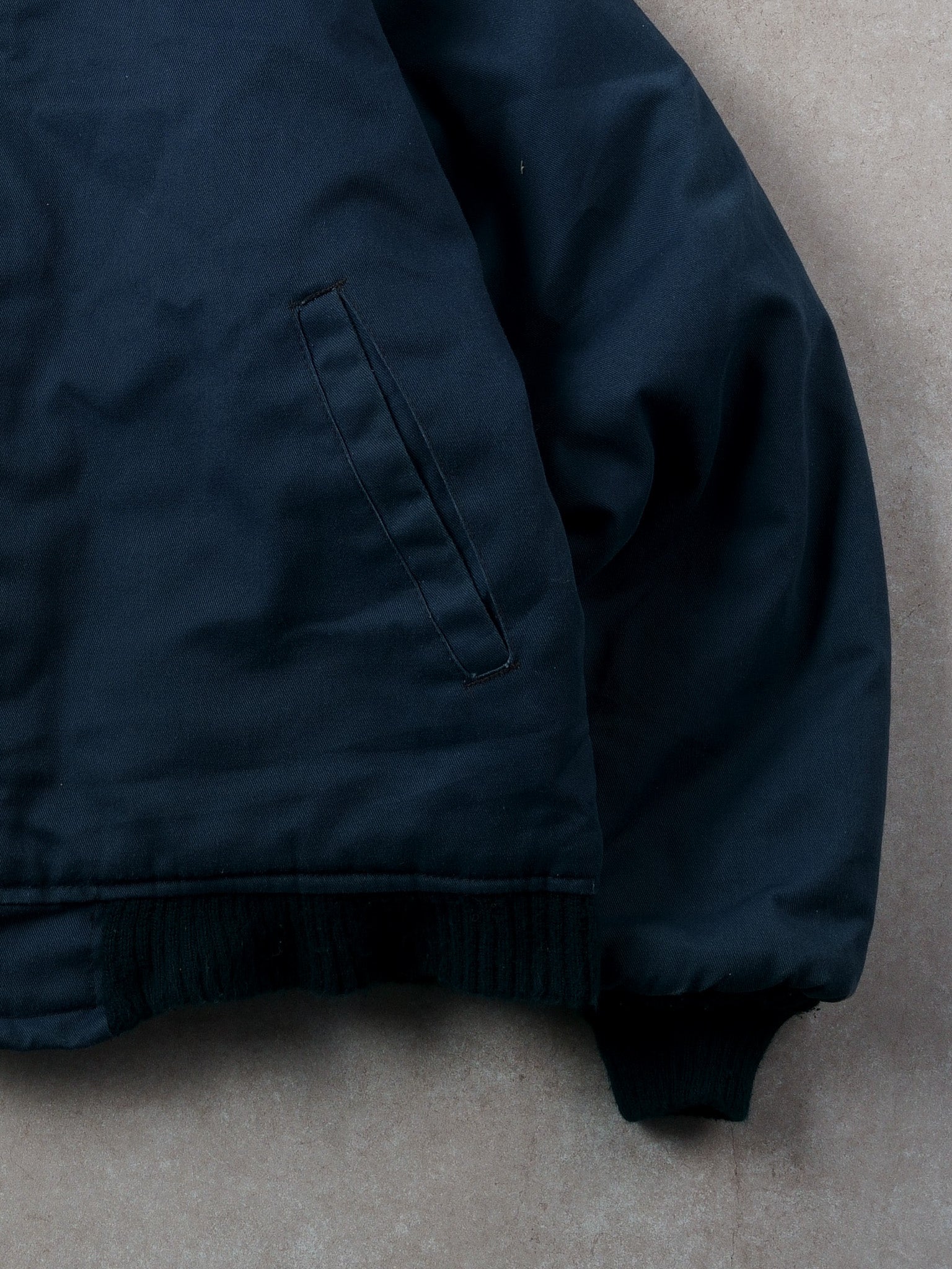 Vintage 90s Dark Blue Dickies Collared Workwear Jacket (L)