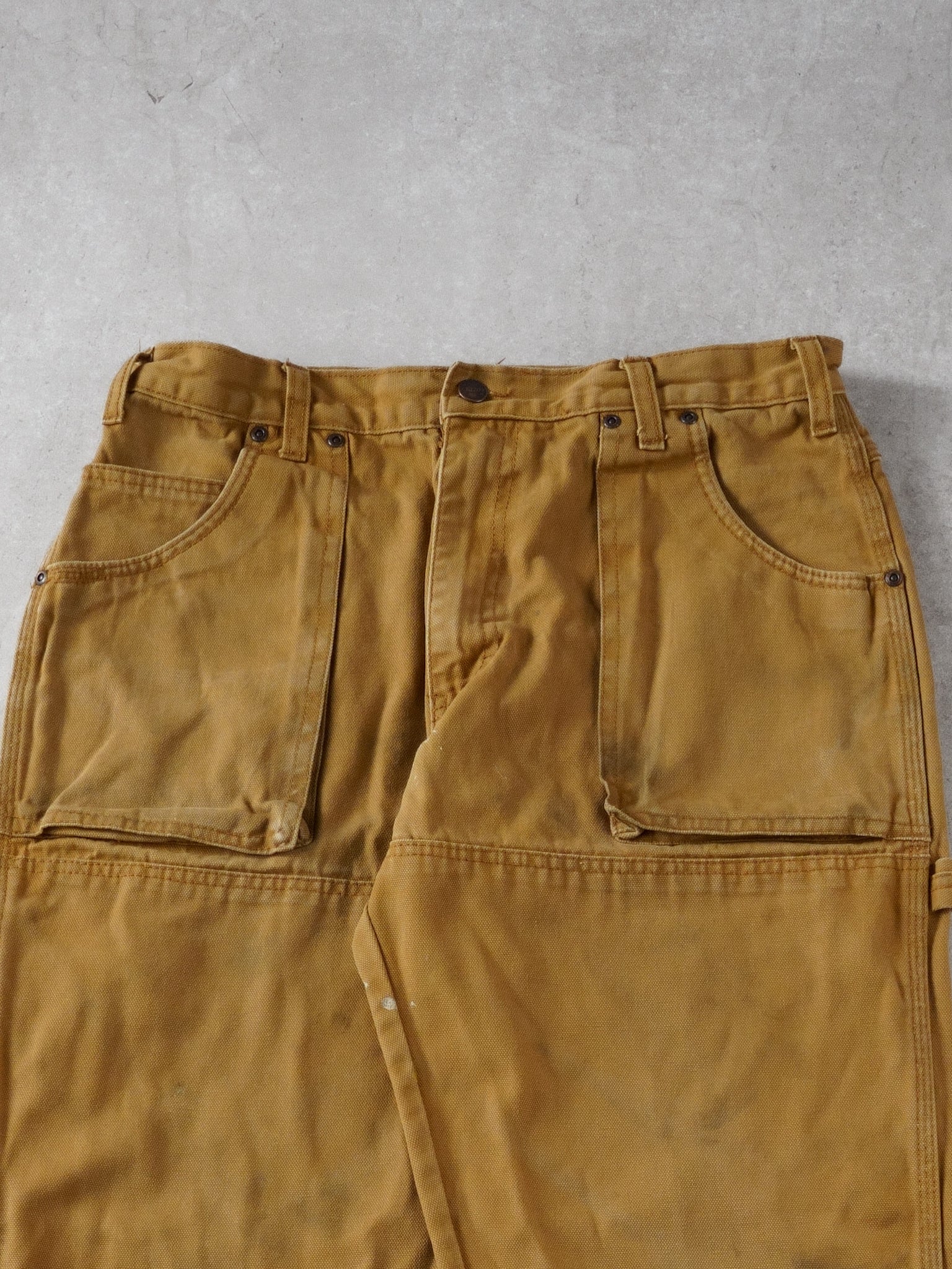 Vintage Khaki Dickies Double Knee Carpenter Pants (32x32)