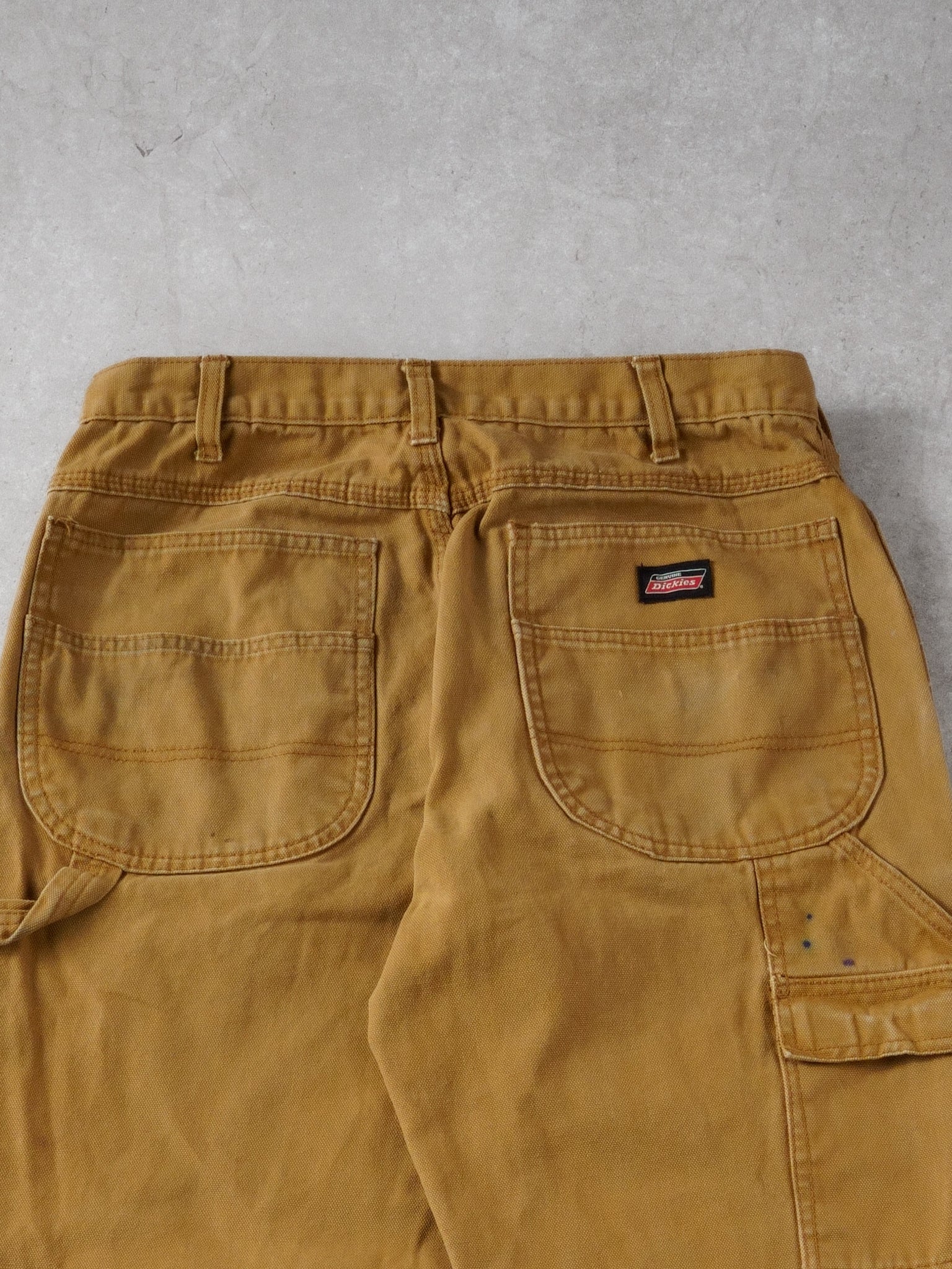 Vintage Khaki Dickies Double Knee Carpenter Pants (32x32)