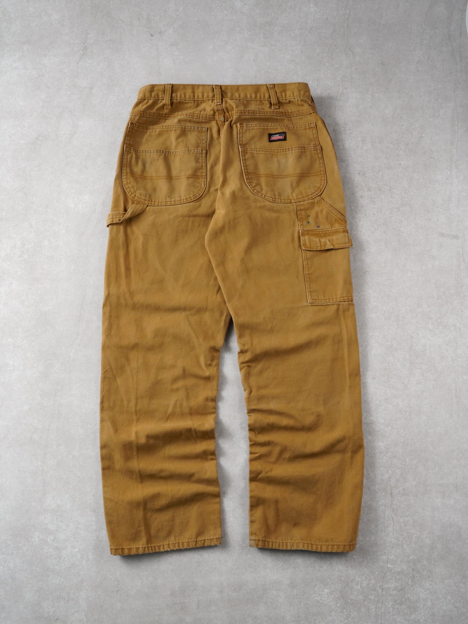 Vintage Khaki Dickies Double Knee Carpenter Pants (32x32)