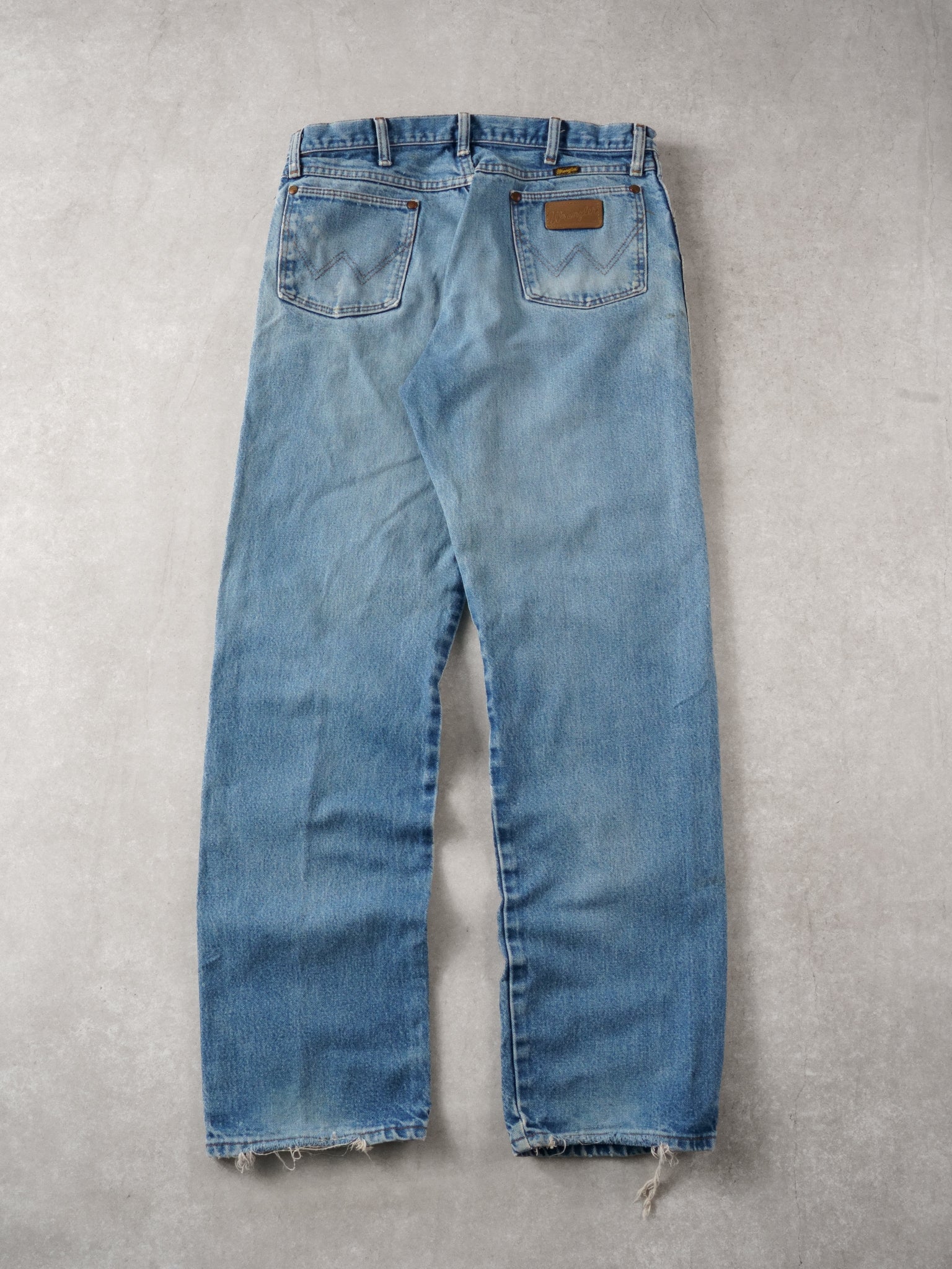 Vintage 90s Light Blue Wrangler Denim Pants (34x33)