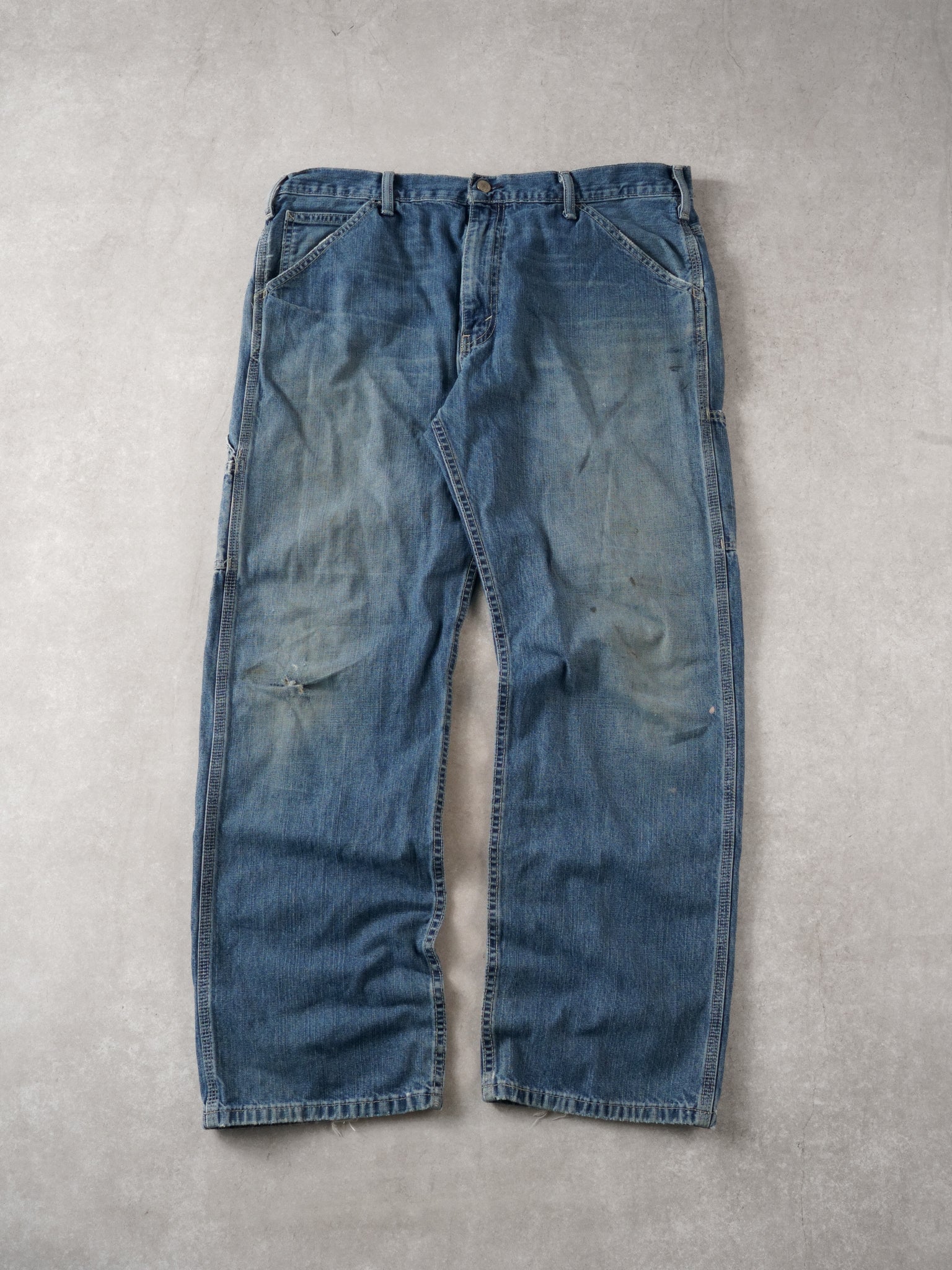 Vintage Y2k Blue Levi's Carpenter Pants (36x30)