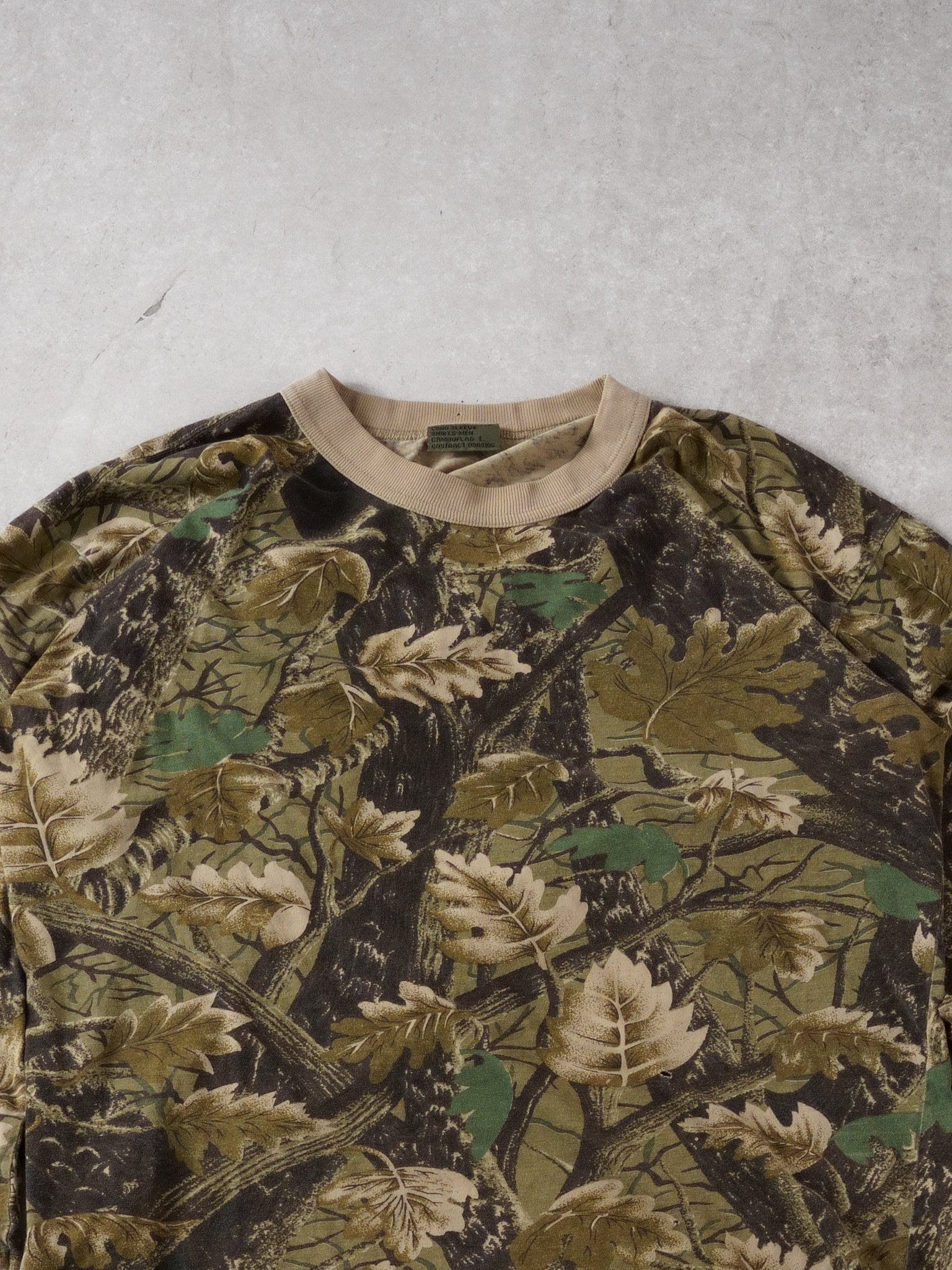 Vintage 90s Realtree Camo Longsleeve (S)