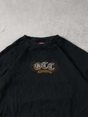 Vintage Y2k Black Orange County Choppers Tee (L)