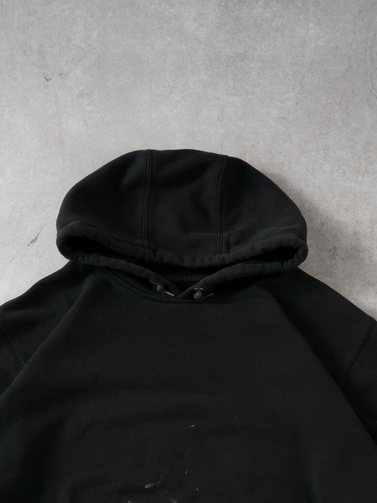 Vintage 90s Dark Grey Carhartt Blank Hoodie (XL)