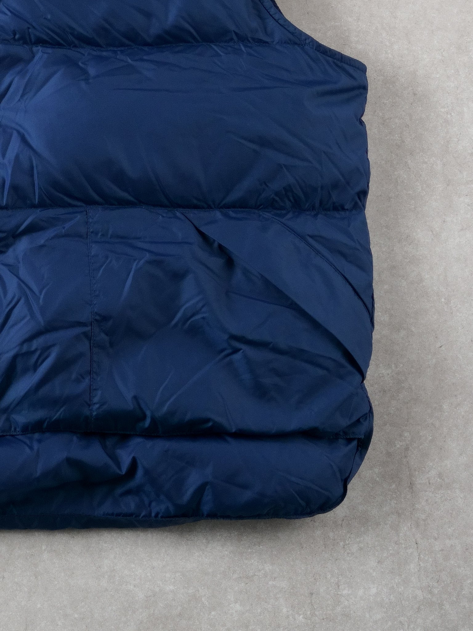 Vintage 90s Royal Blue LL Bean Puffer Vest (XL)