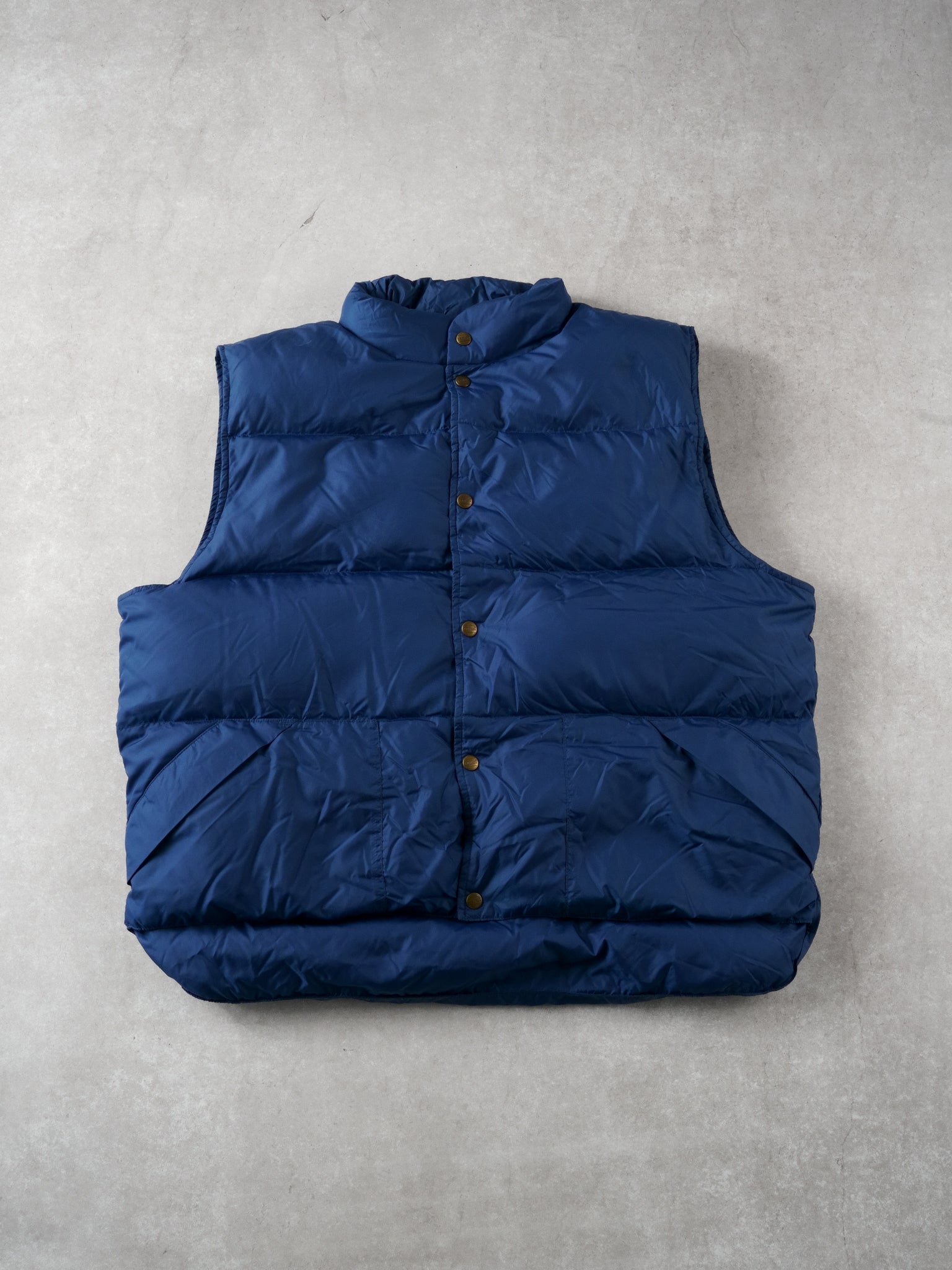 Vintage 90s Royal Blue LL Bean Puffer Vest (XL)