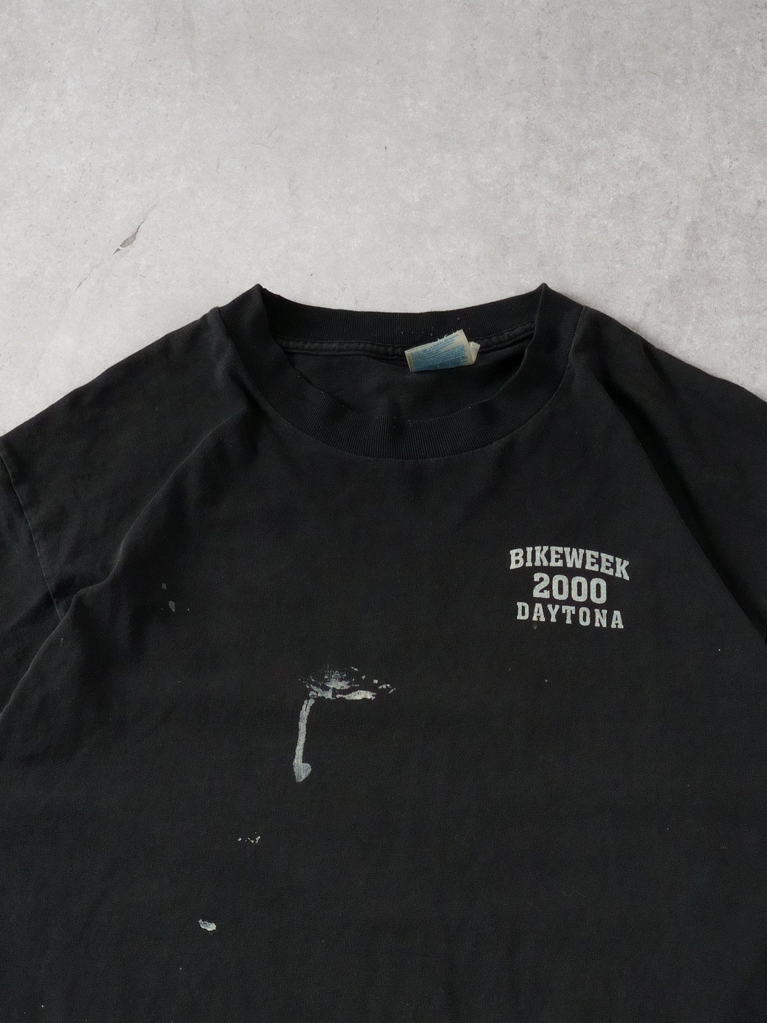 Vintage 00' Black Bikeweek Daytona Tee (M)