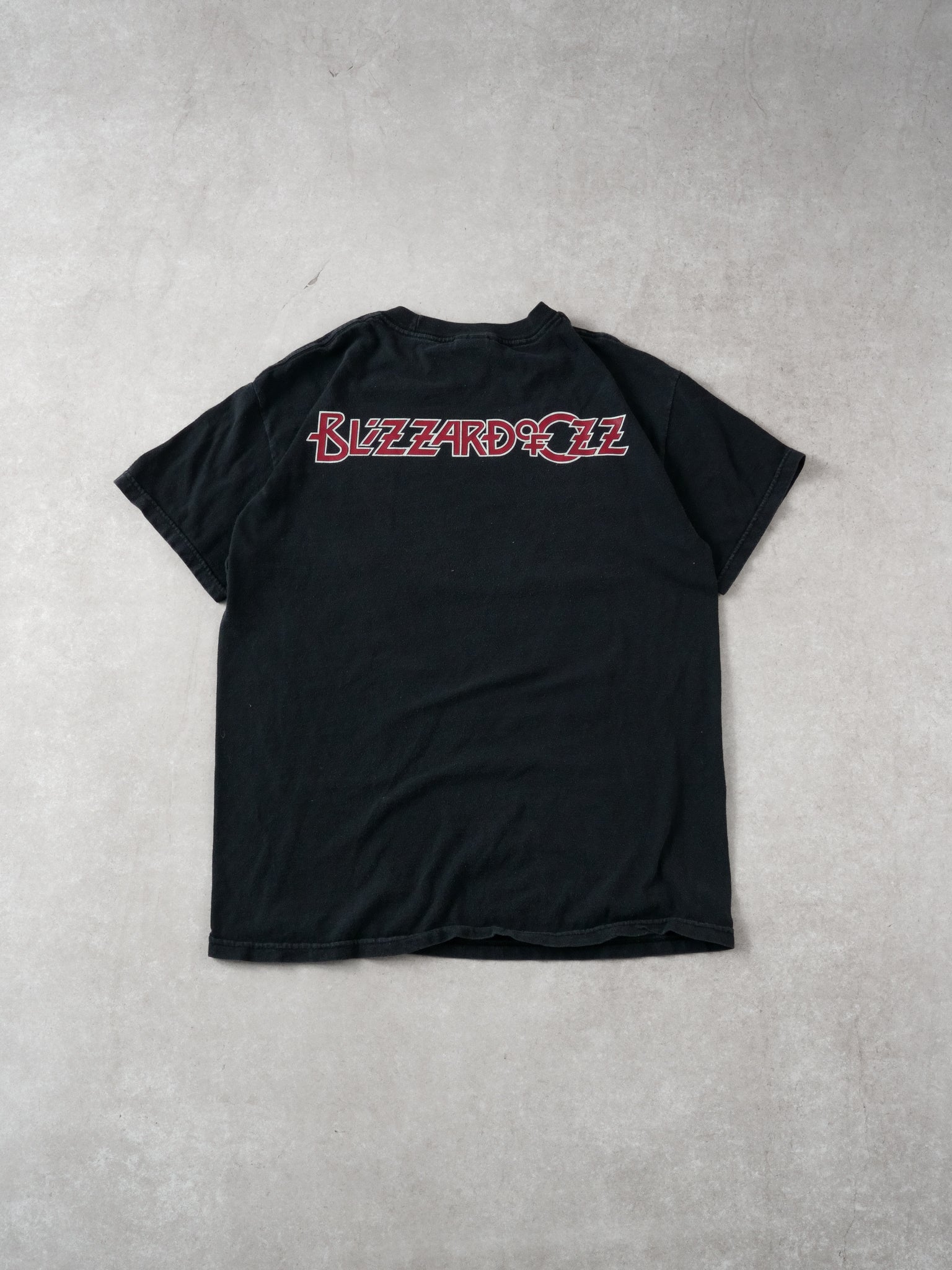 Vintage 91' Black Ozzy Osbourne Blizzard Of Oz Graphic Tee (S)