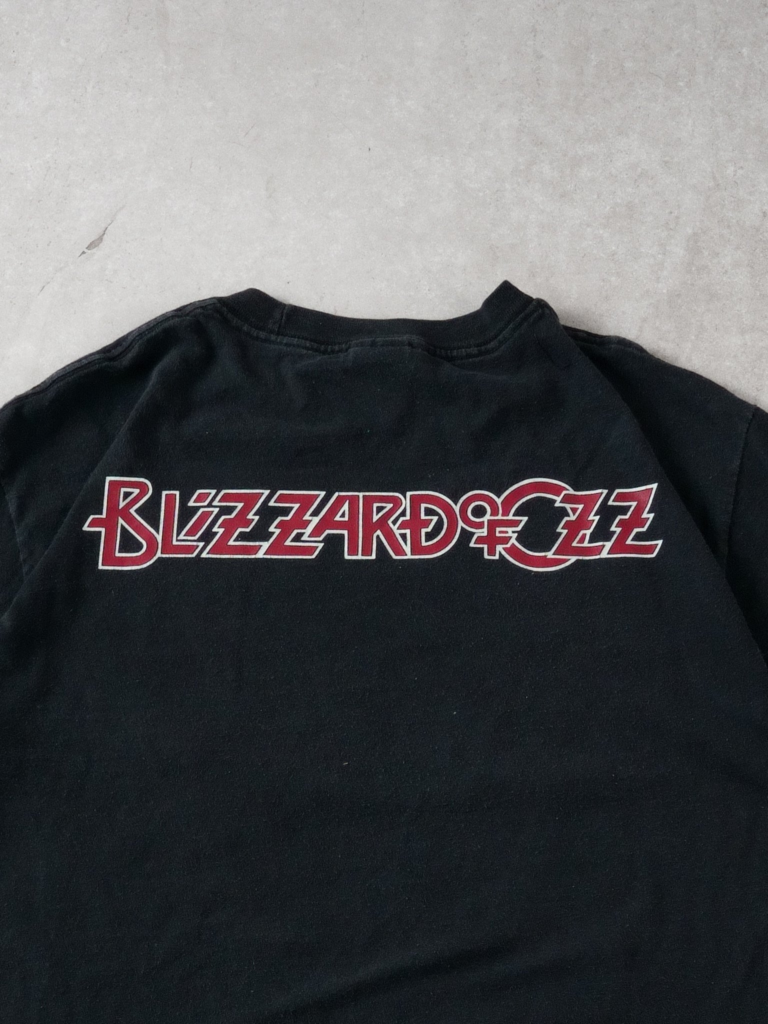 Vintage 91' Black Ozzy Osbourne Blizzard Of Oz Graphic Tee (S)