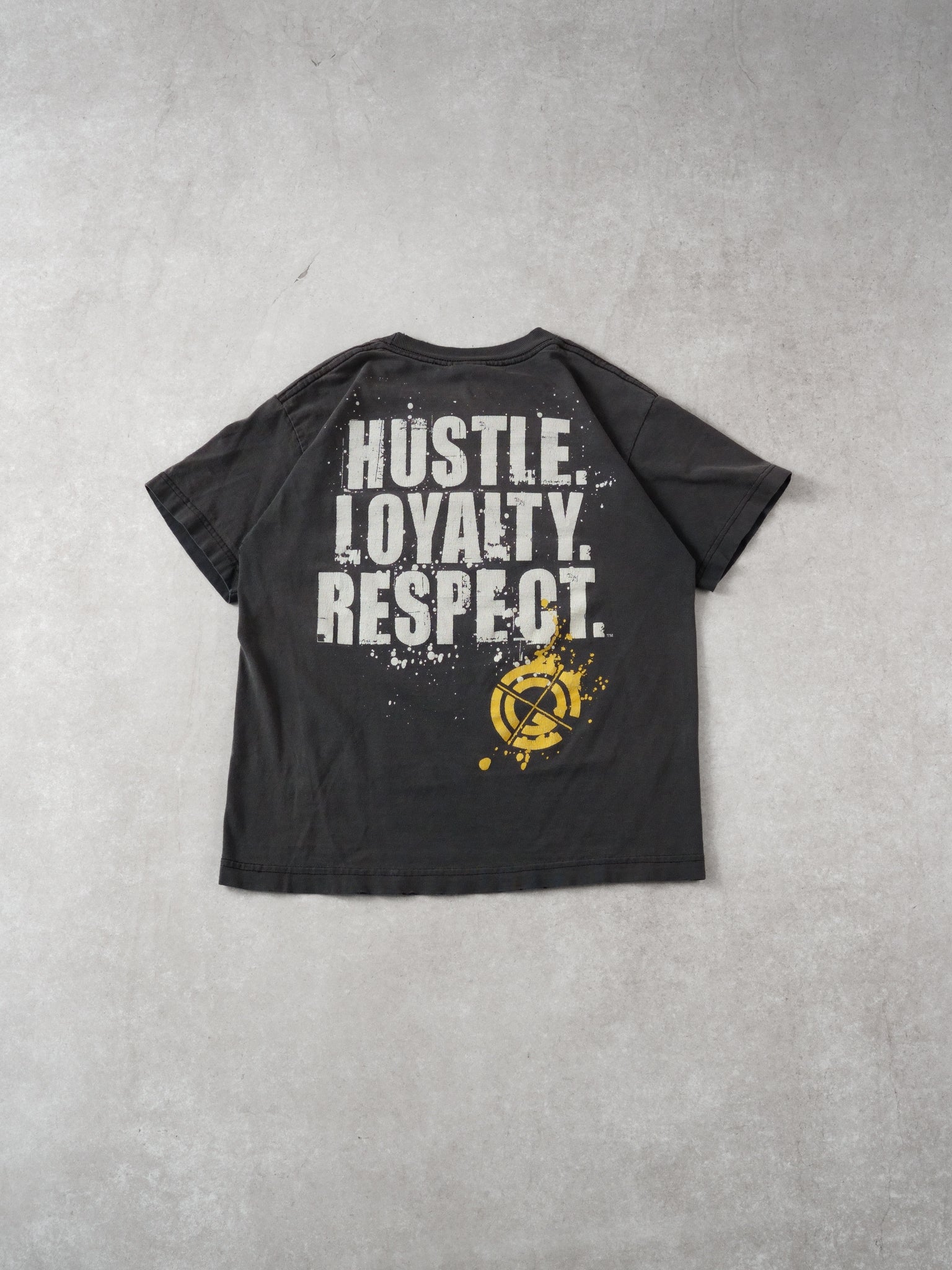 Vintage Y2k Fade Black John Cena WWE Graphic Tee (S)