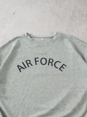 Vintage Grey Air Force Crewneck (L/XL)