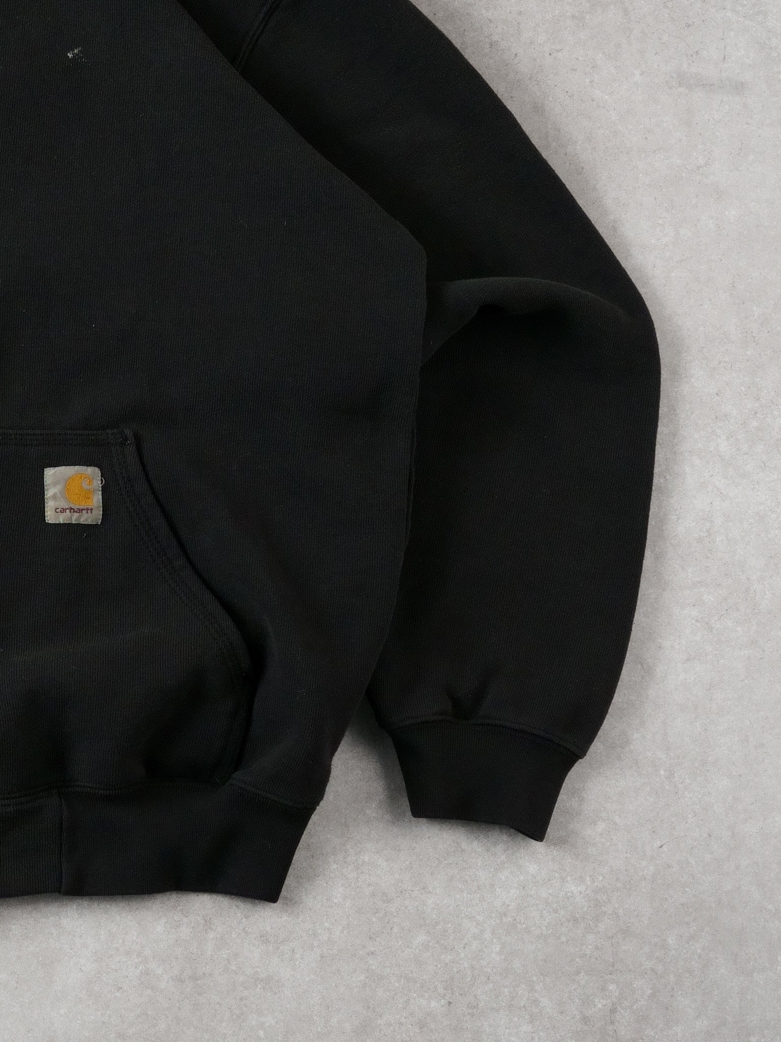 Vintage 90s Black Carhartt Zip Hoodie (L)