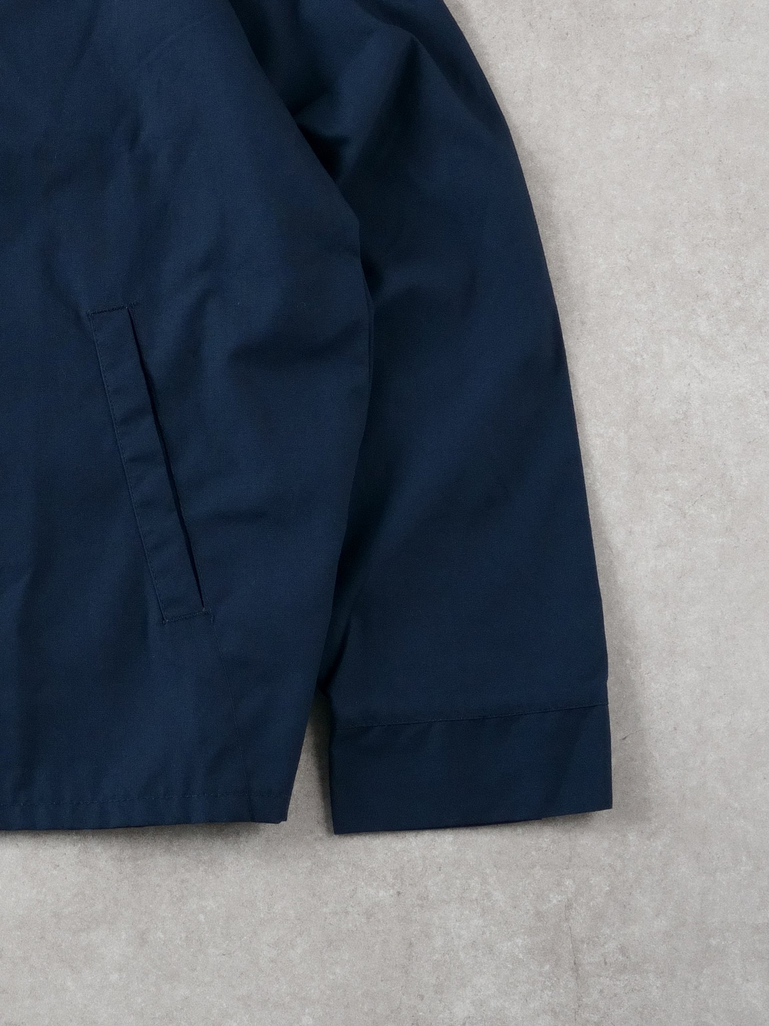 Vintage 90s Navy Blue Stewart & Stevenson Collared Jacket (M)