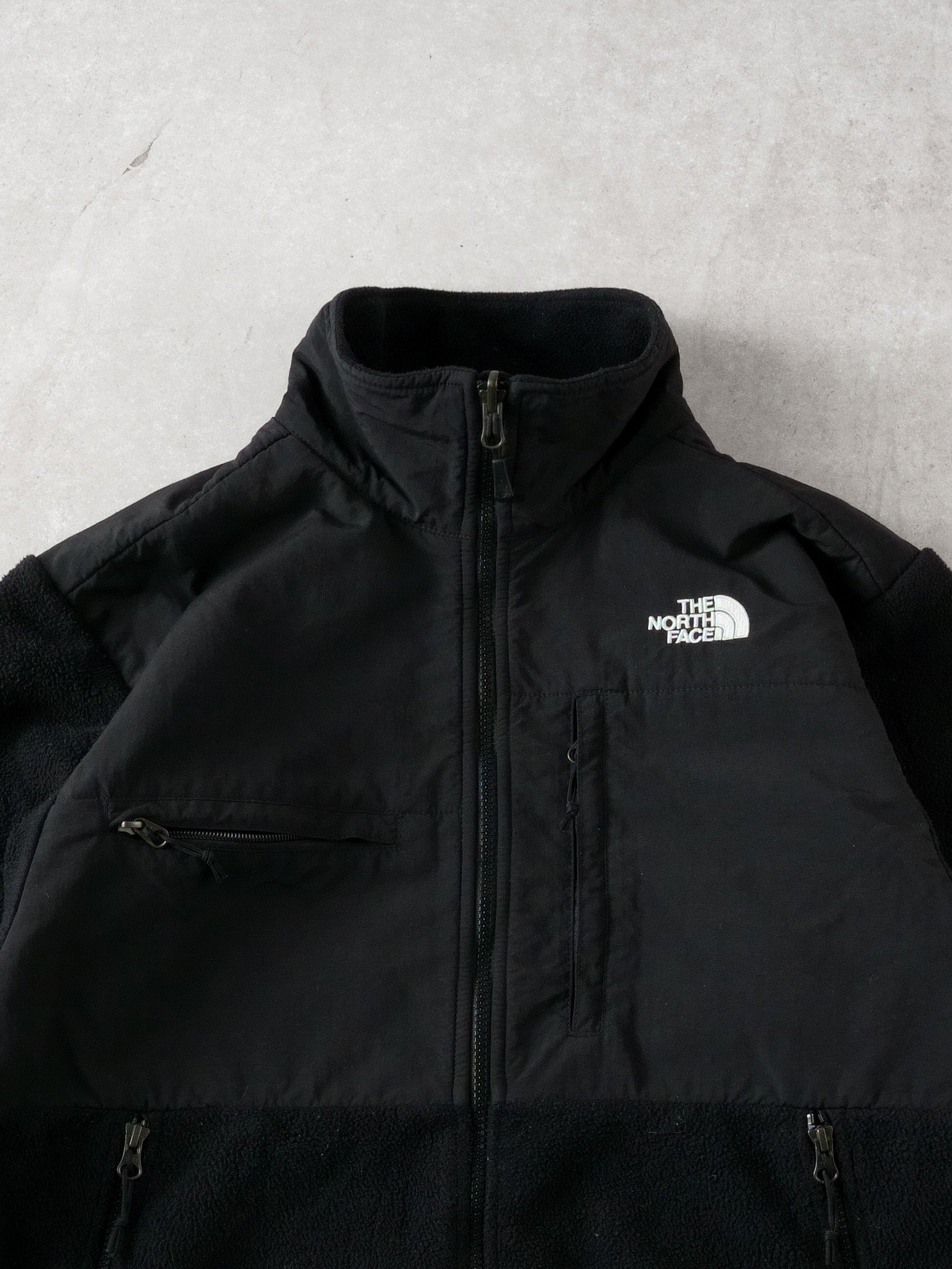 Vintage 90s Black Northface Denali Fleece Zipup (M/L)