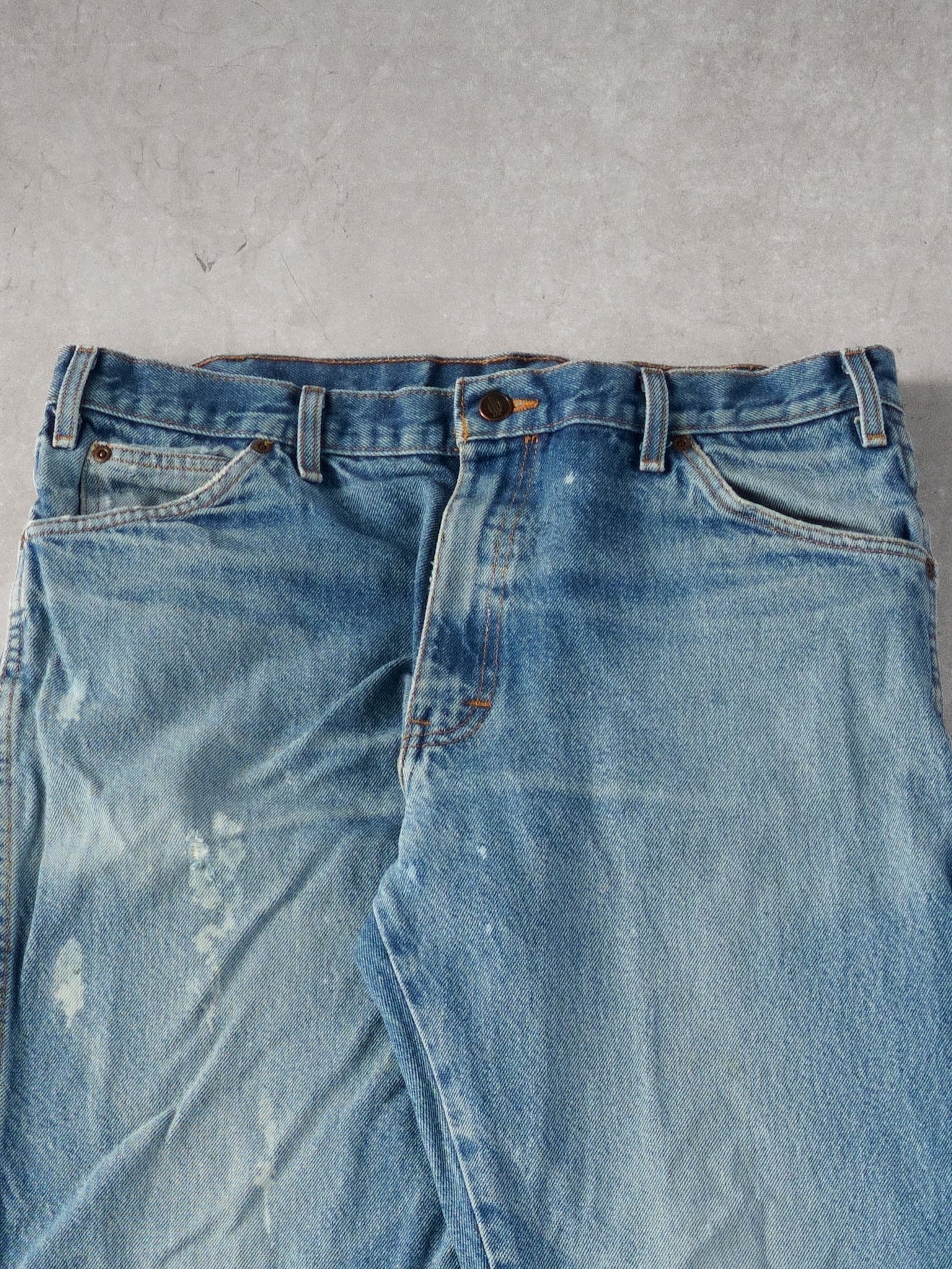 Vintage 90s Light Blue Dickies Workwear Denim Jeans (36x29)