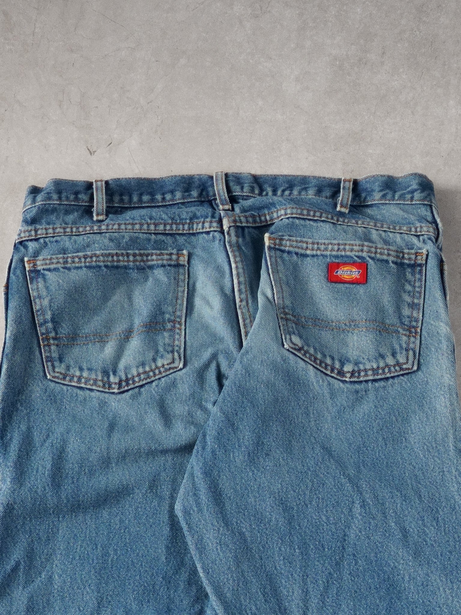 Vintage 90s Light Blue Dickies Workwear Denim Jeans (36x29)