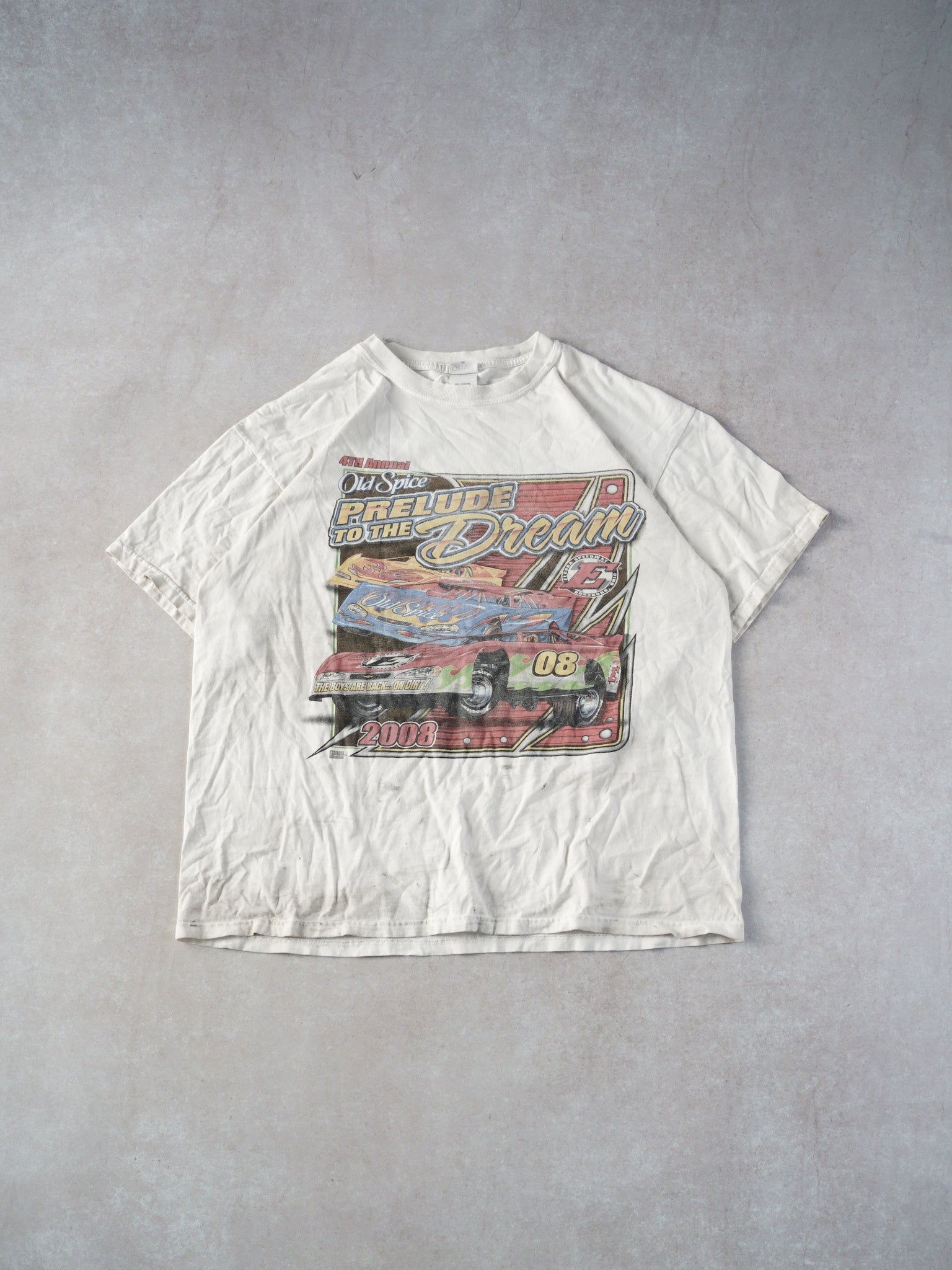 Vintage 08' Prelude To the Dream Nascar Graphic Tee (L)