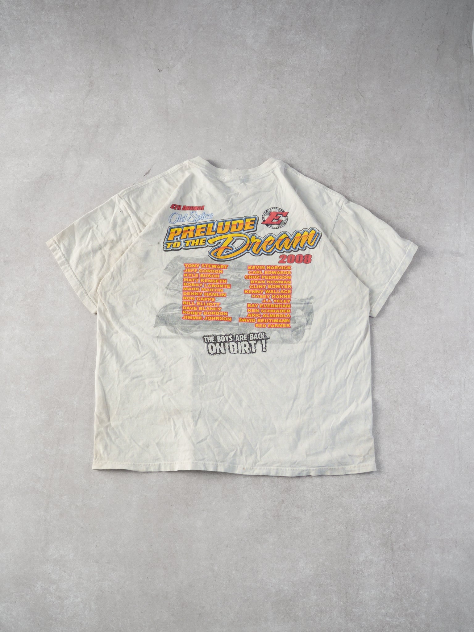 Vintage 08' Prelude To the Dream Nascar Graphic Tee (L)