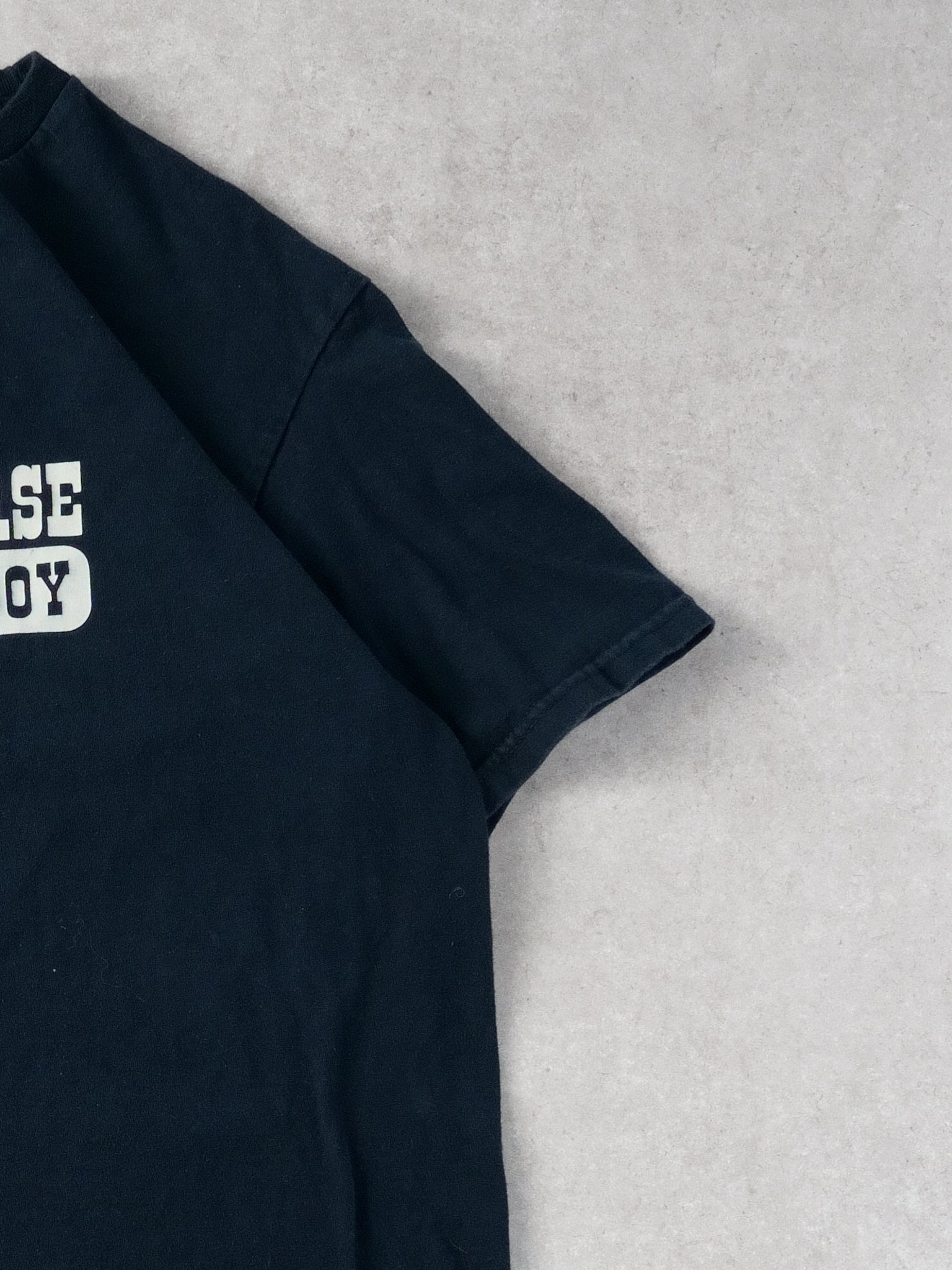 Vintage 90s Navy Blue "Save A Horse, Ride A Cowboy" Tee (M)