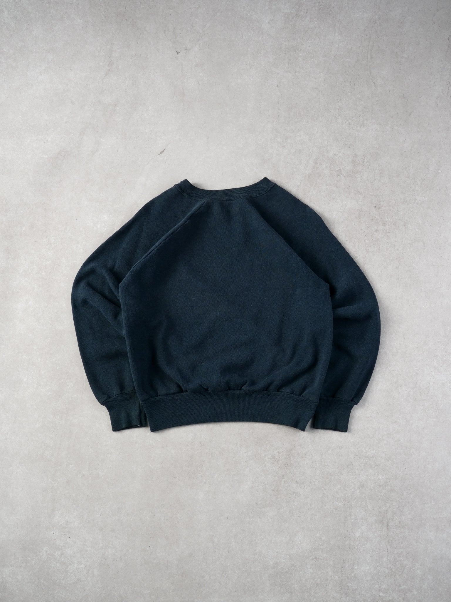 Vintage 90s Navy Blue Ultra Sweats Blank Crewneck (S)