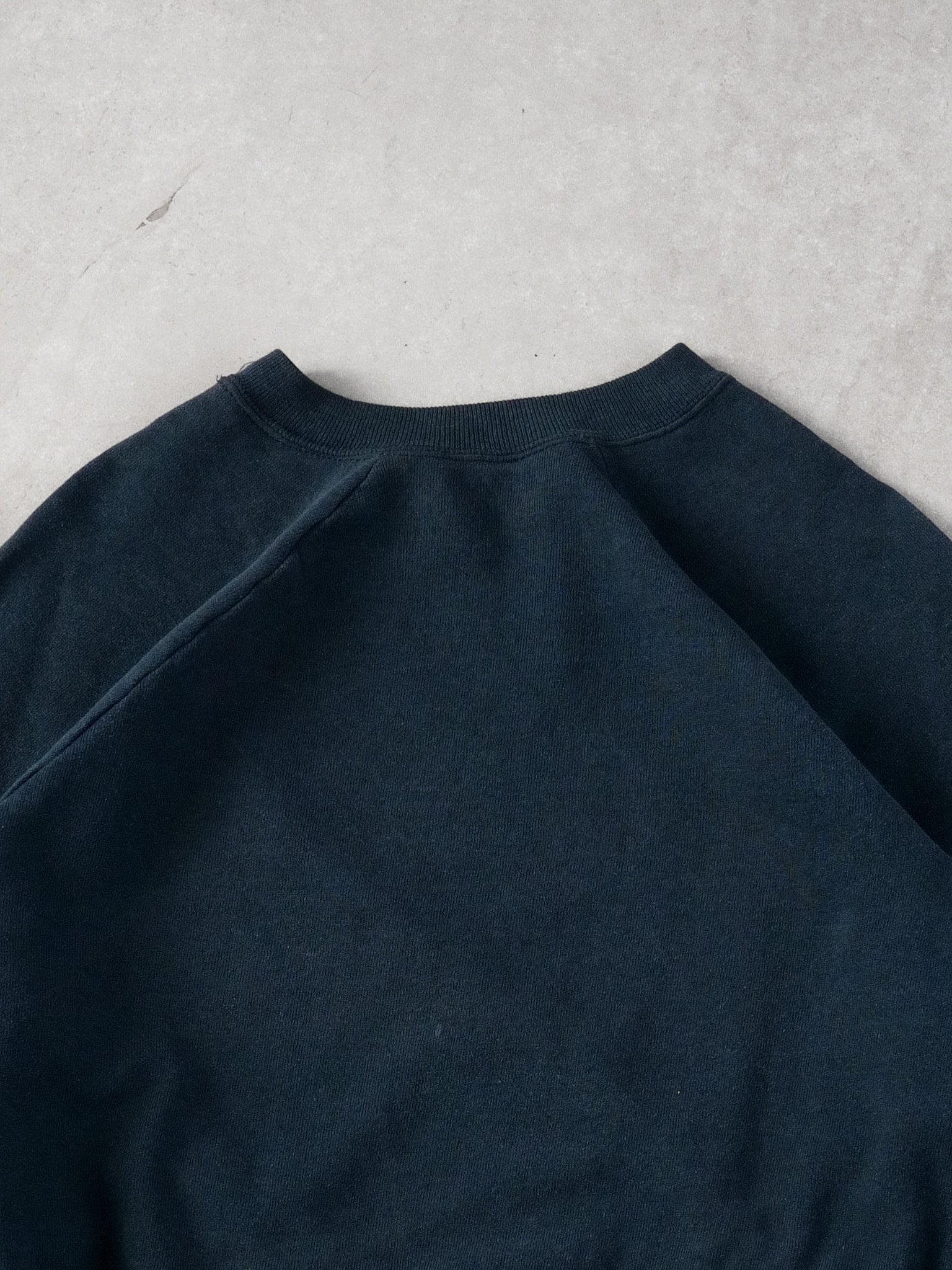 Vintage 90s Navy Blue Ultra Sweats Blank Crewneck (S)