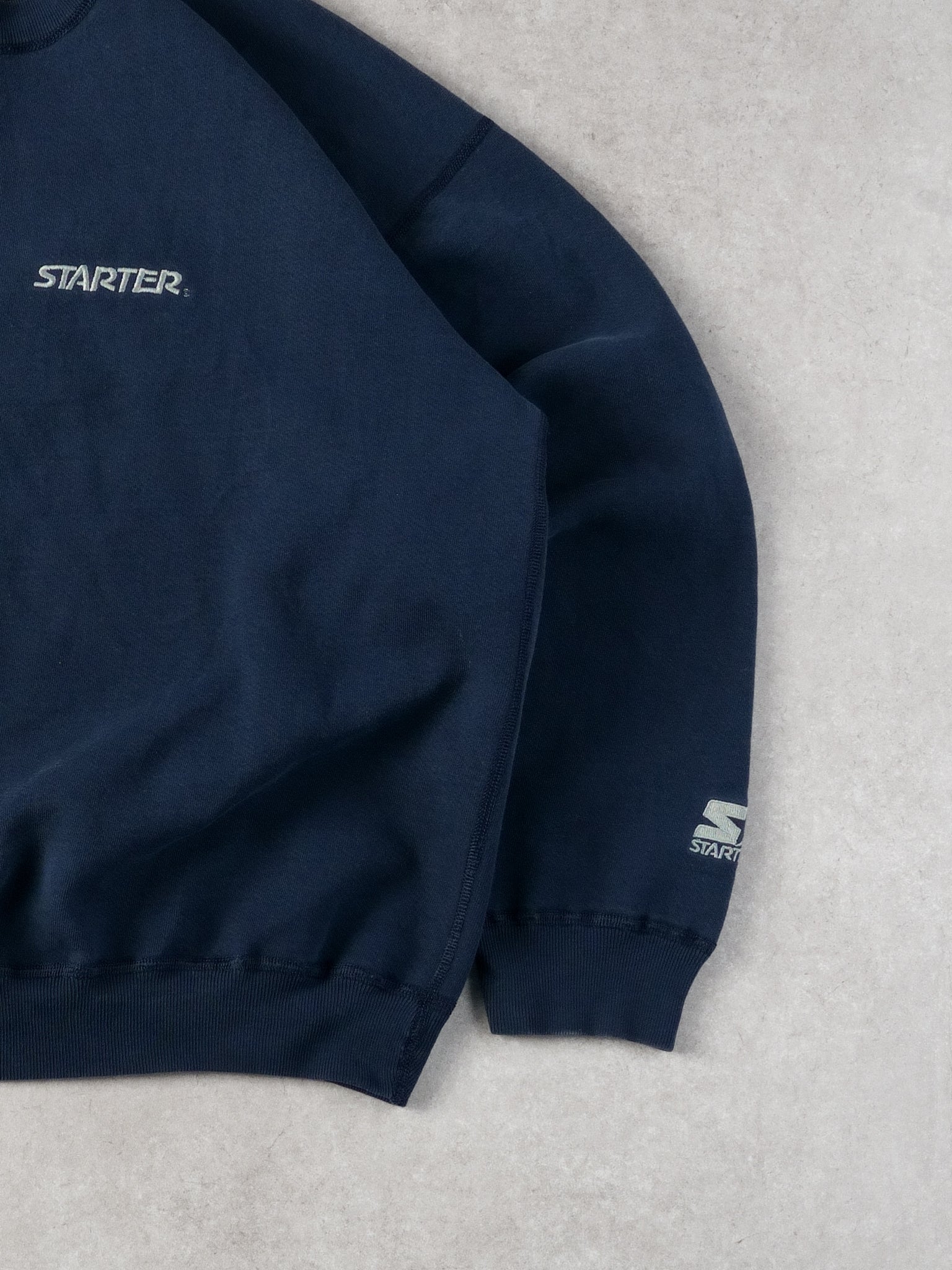 Vintage 90s Navy Blue Starters Crewneck (L)