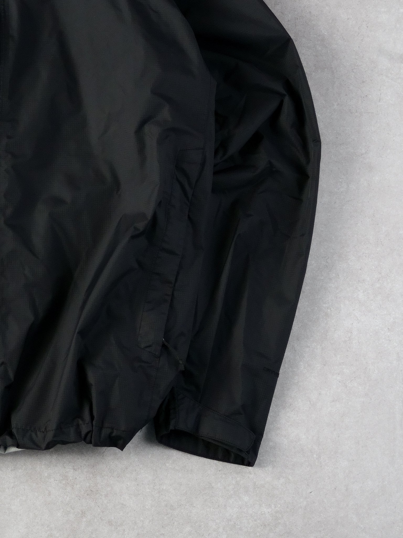 Vintage Black Northface Venture Mountain Shell Jacket (XL)