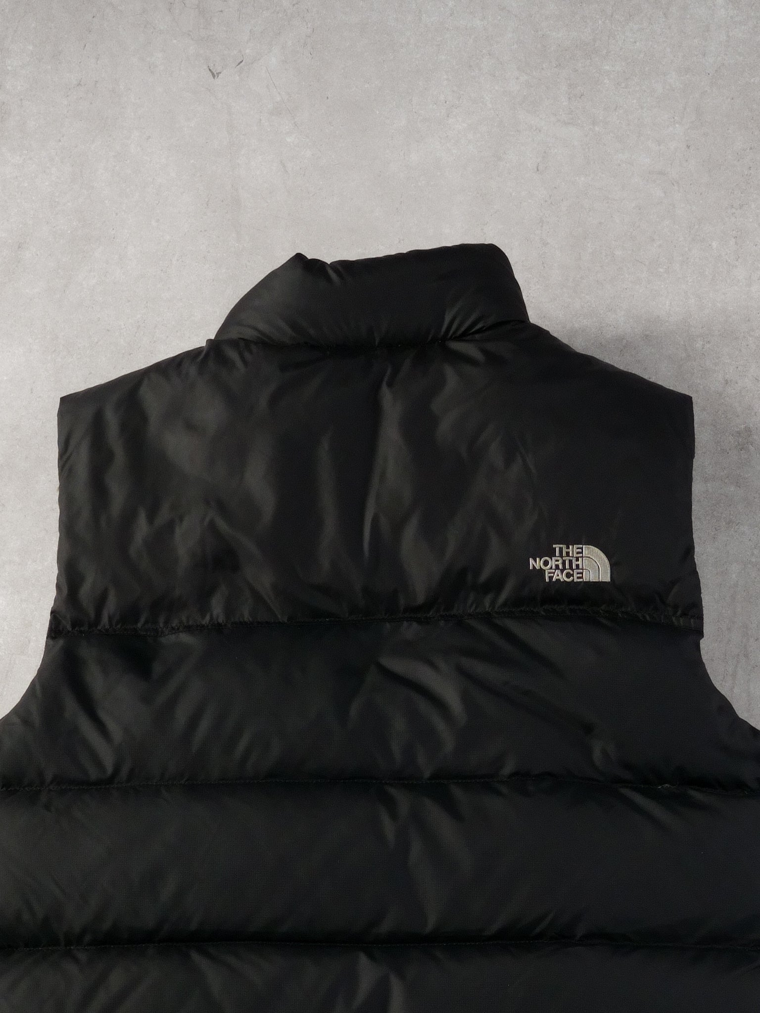 Vintage 90s Black Northface Nuptse 700 Puffer Vest (L)