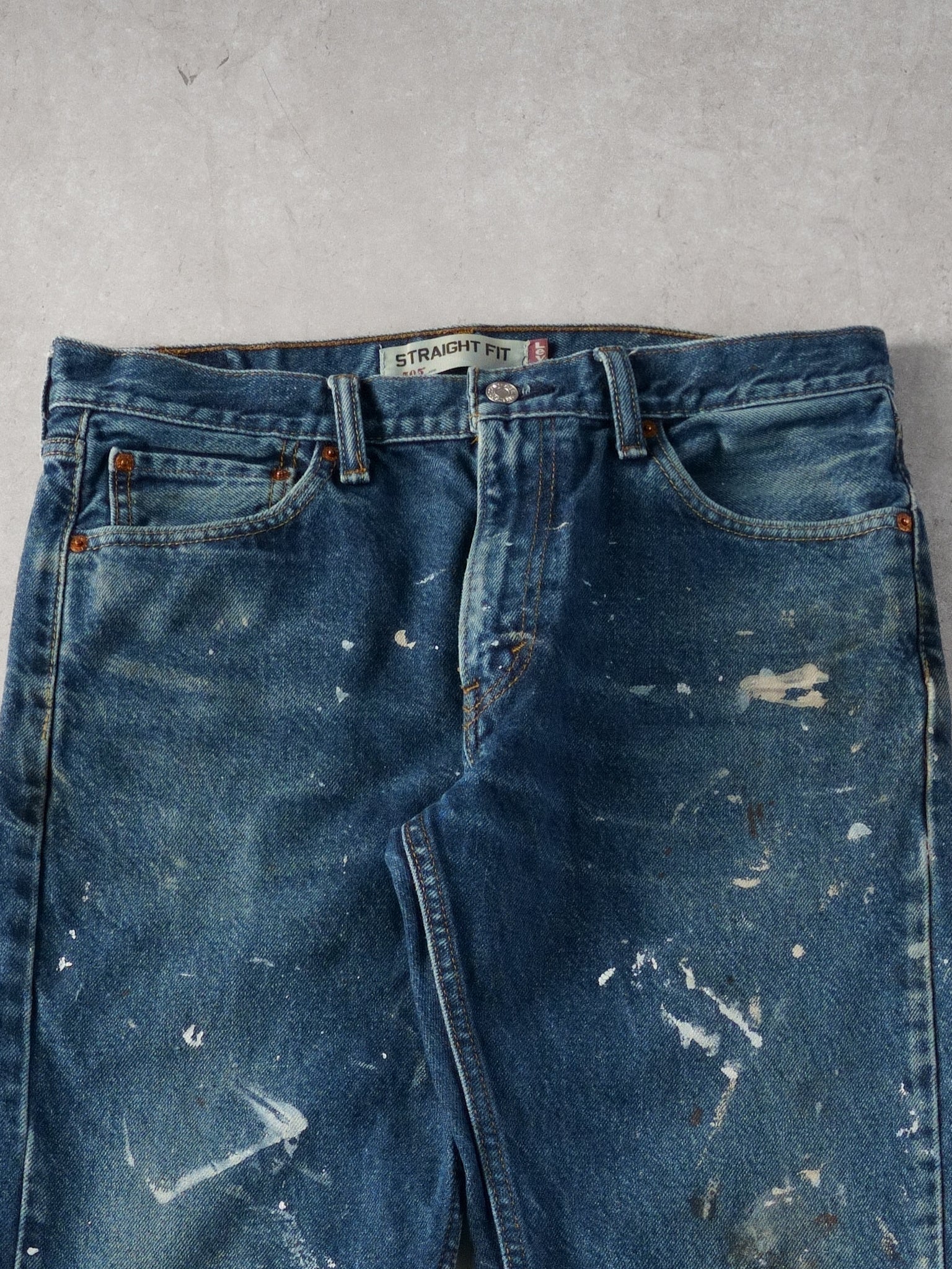 Vintage 90s Blue Levi's 505 Denim Jeans (33x32)