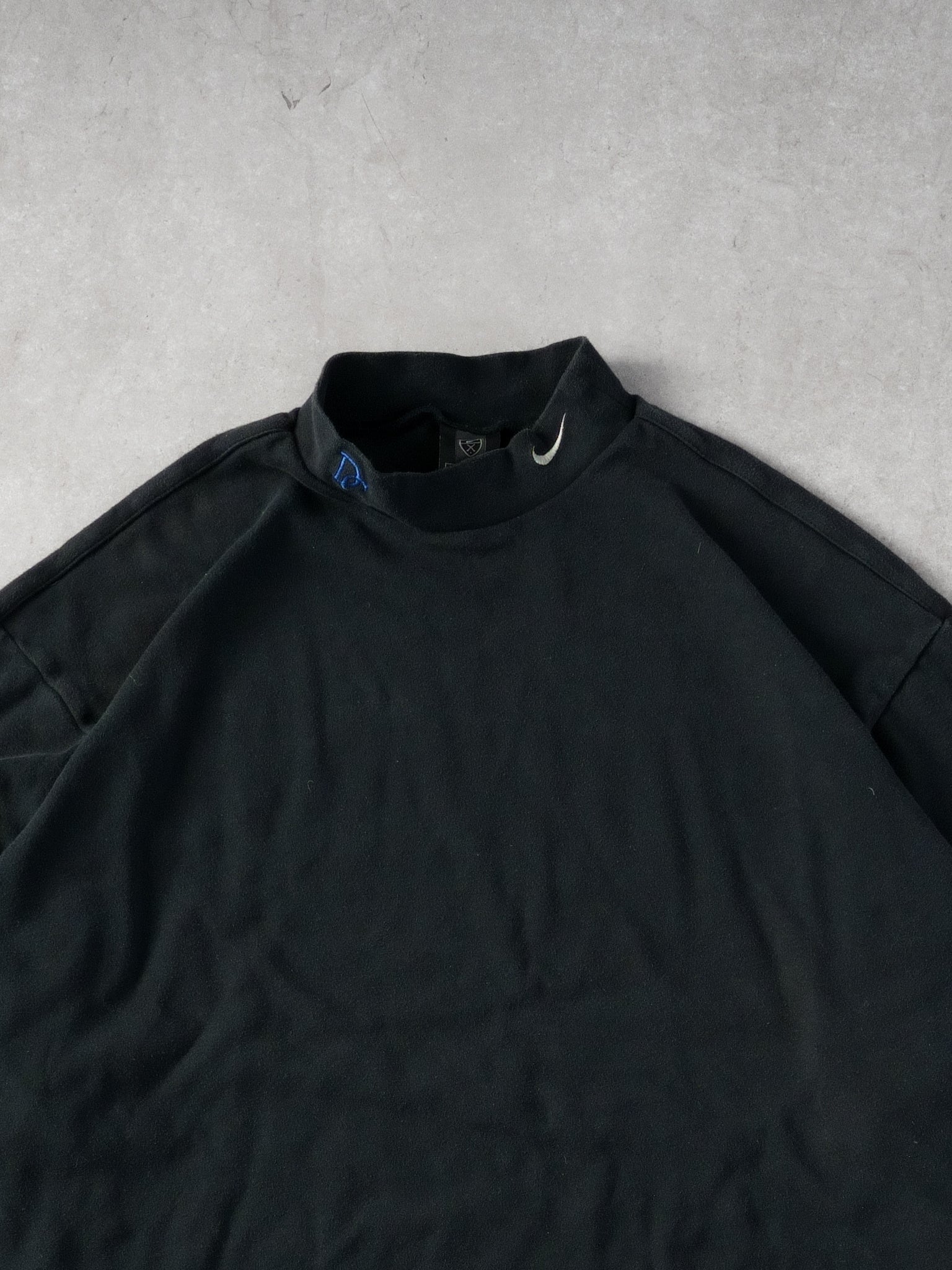 Vintage Y2k Black Nike DC Mockneck (L)