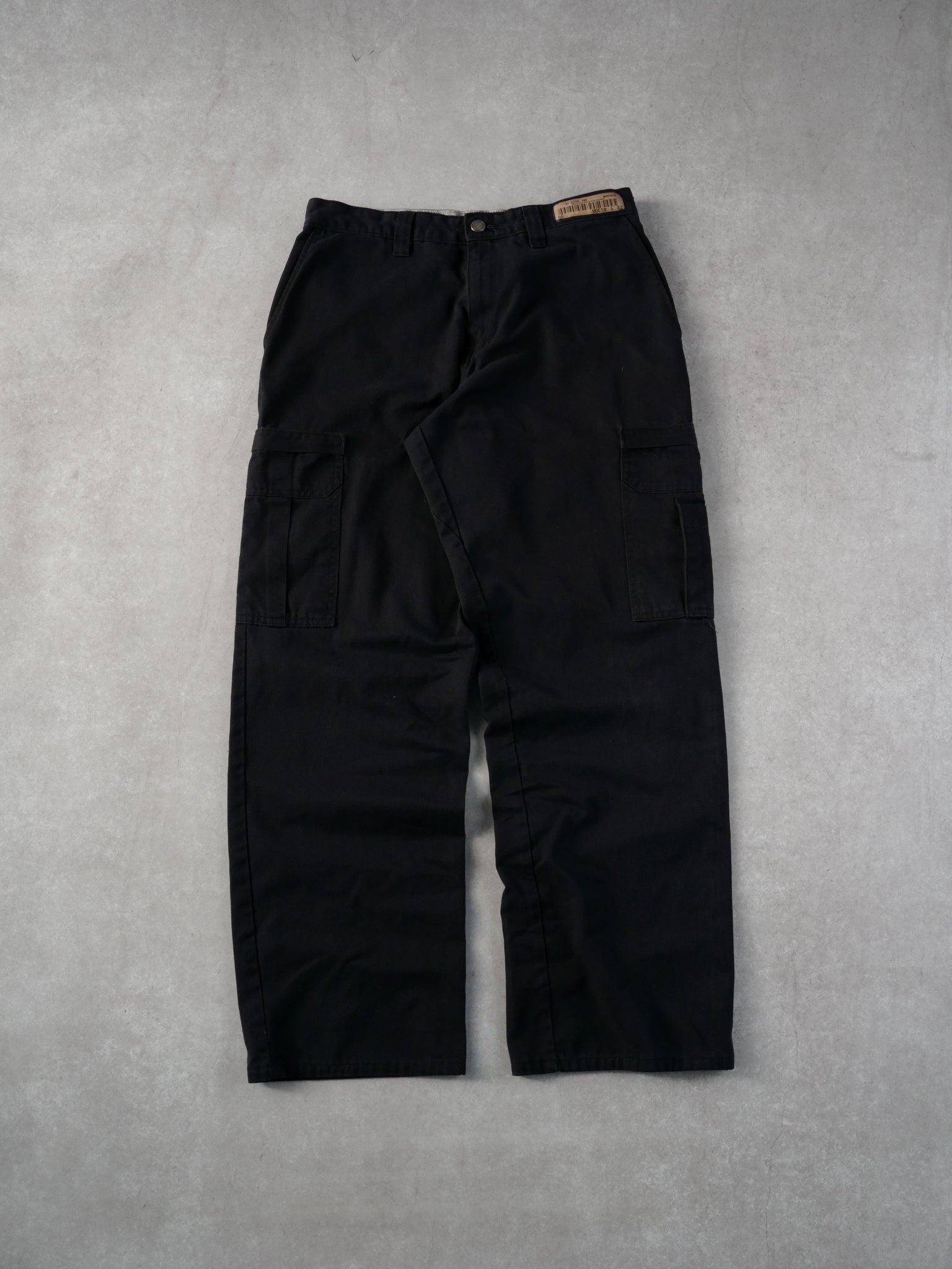 Vintage 90s Black Dickies Cargo Pants (31x32)