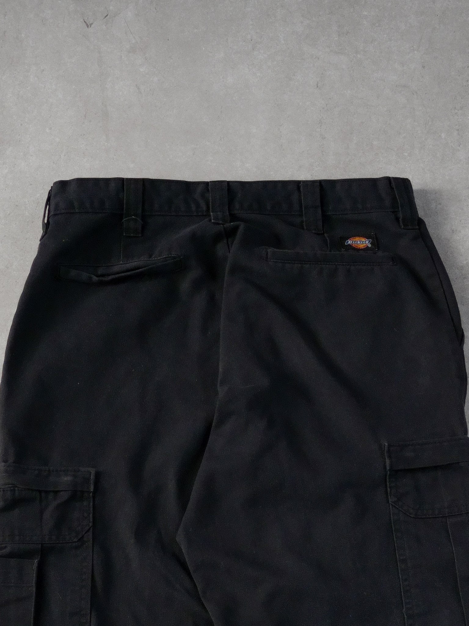 Vintage 90s Black Dickies Cargo Pants (31x32)