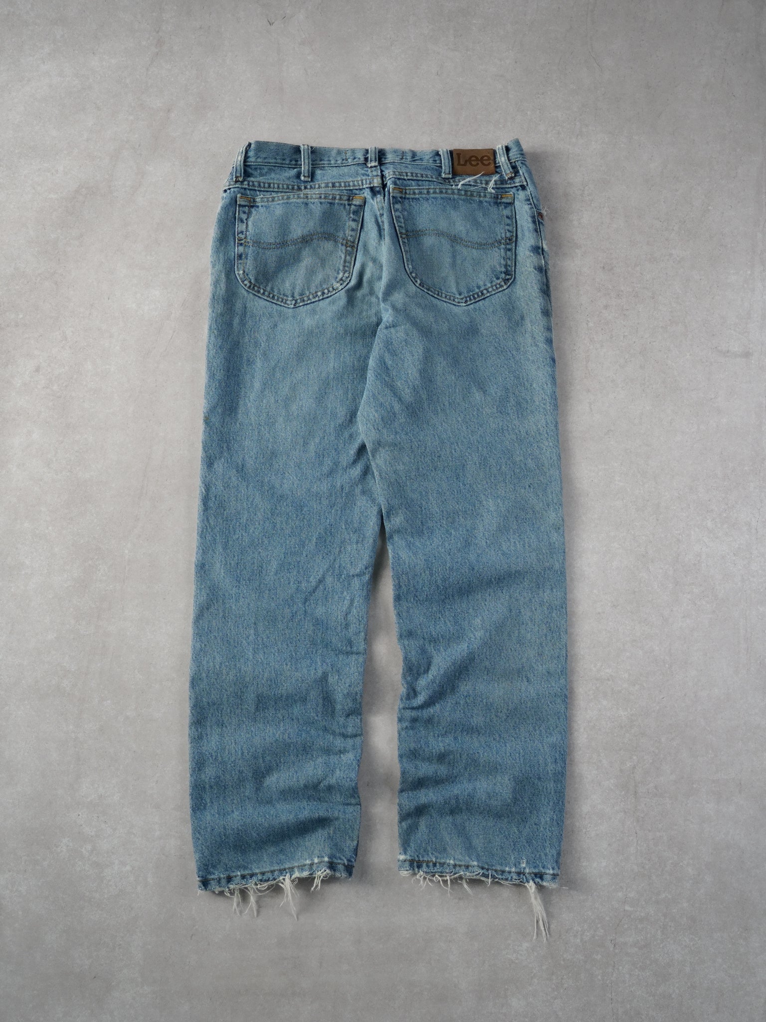 Vintage 90s Light Blue Lee Regular Fit Denim Jeans (34x30)
