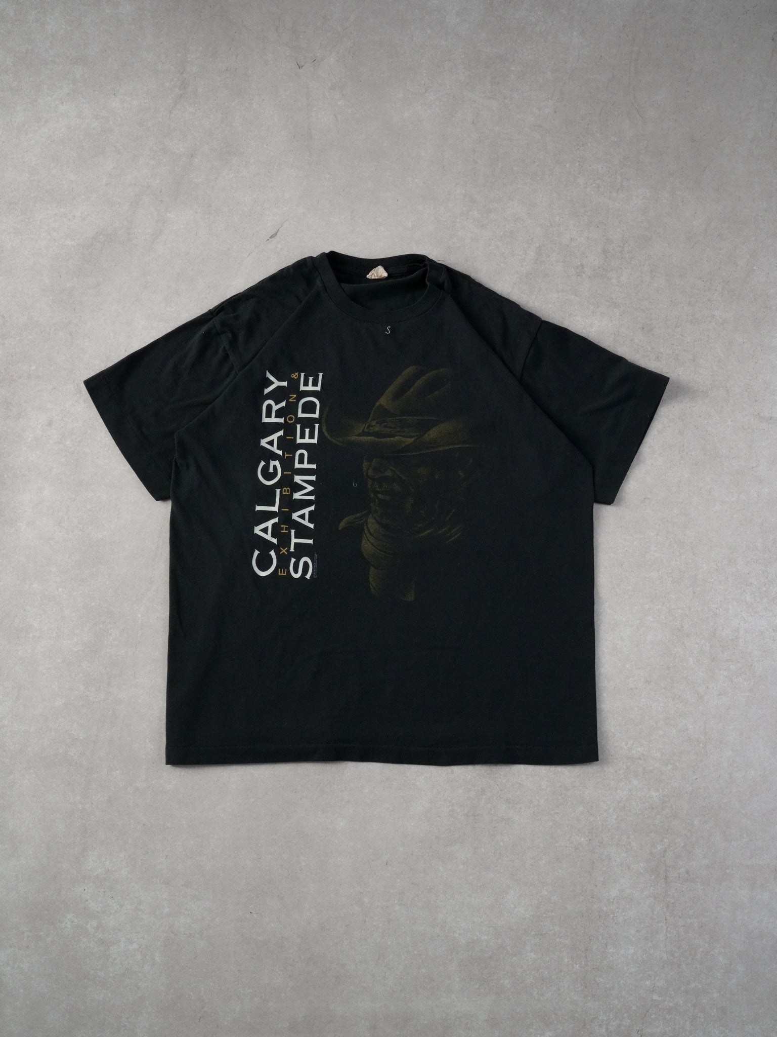 Vintage 94' Black Calgary Stampede Graphic Tee (M)