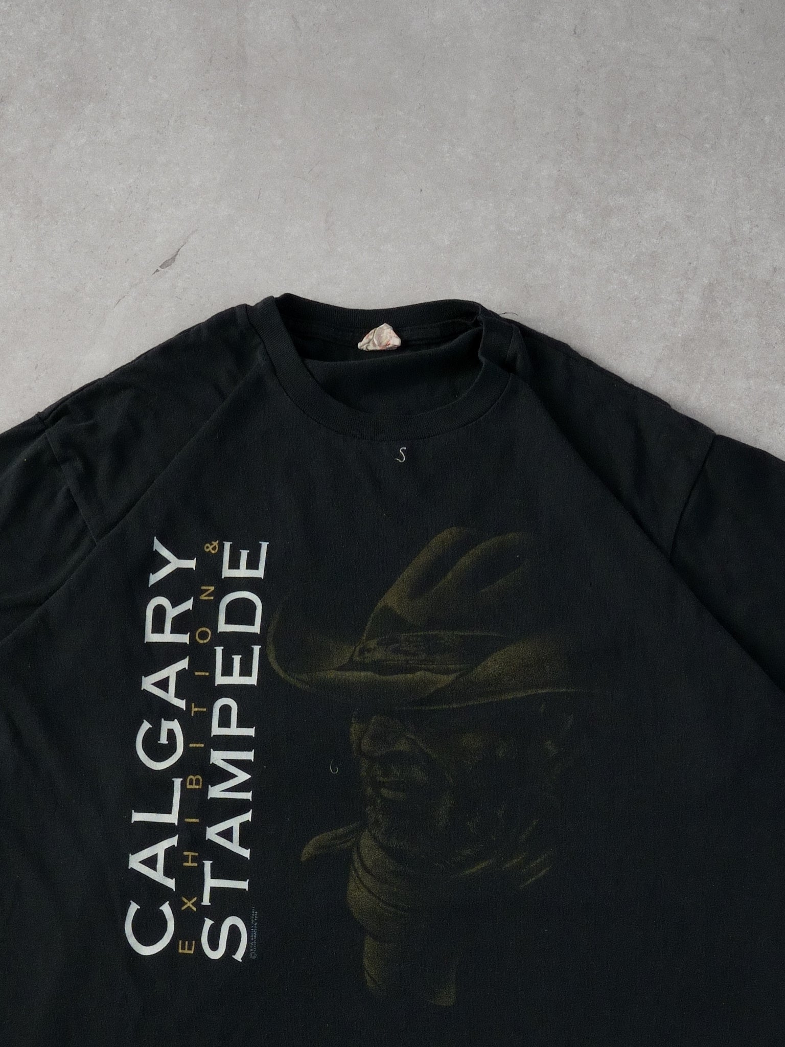 Vintage 94' Black Calgary Stampede Graphic Tee (M)