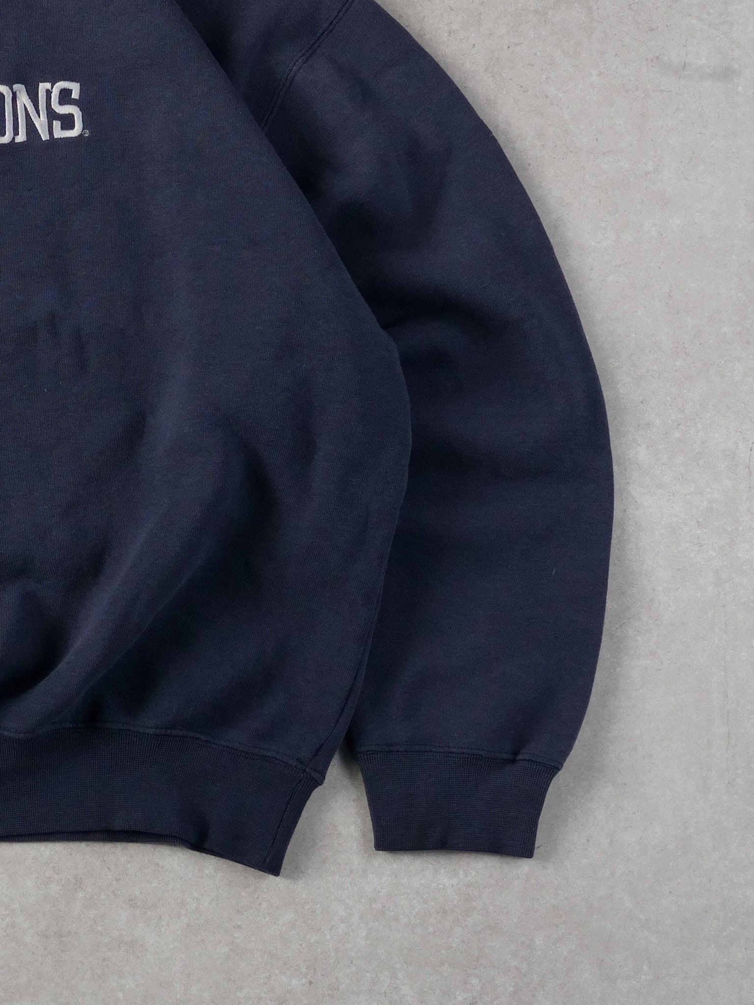 Vintage 90s Navy Blue Penn State Lions Crewneck (XL)