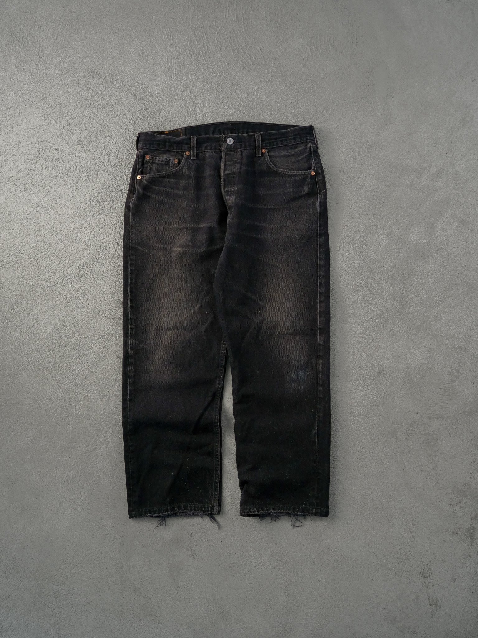 Vintage 90s Black Levi's 501 Denim Pants (36x28)