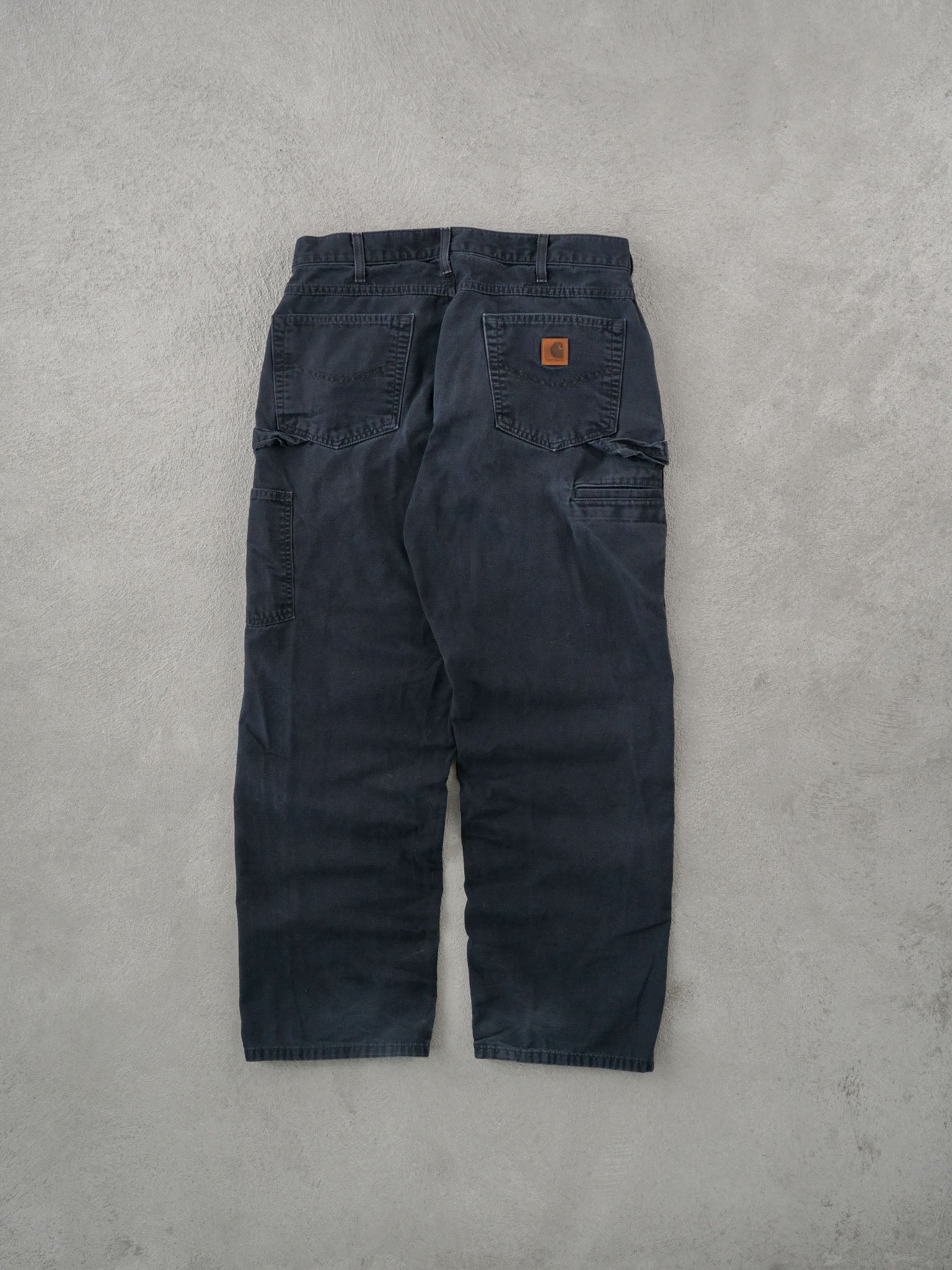 Vintage 90s Black Carhartt Carpenter Pants (34x30)