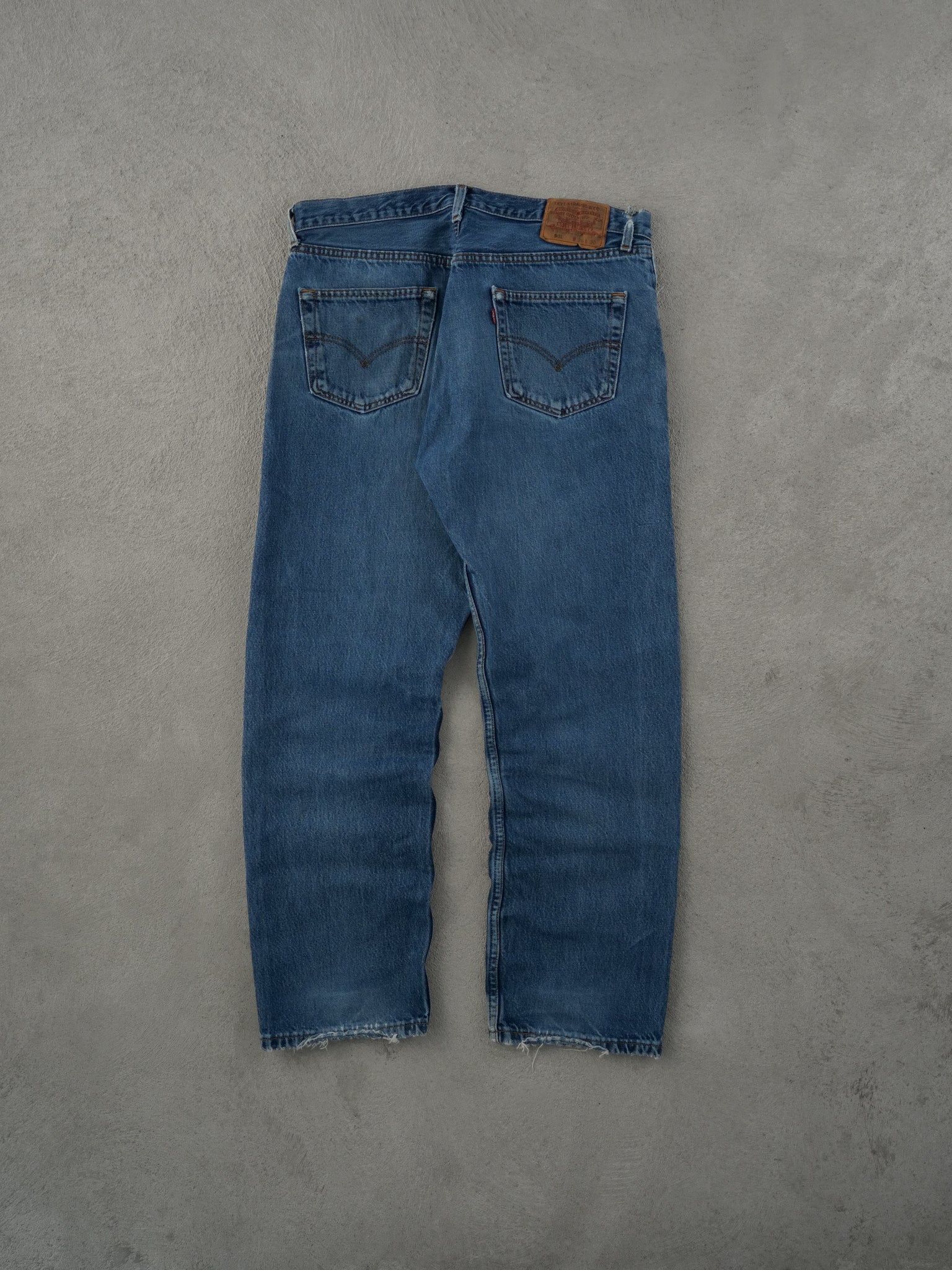 Vintage 90s Blue Levi's 501 Denim Jeans (36x30)