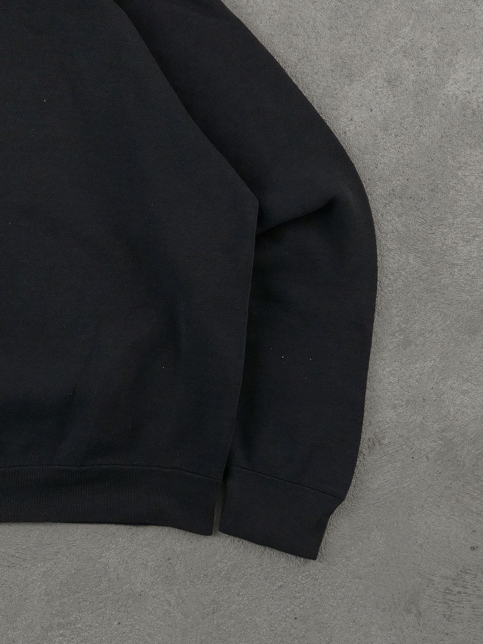 Vintage 90s Dark Grey Fruit Of The Loom Blank Crewneck (M)