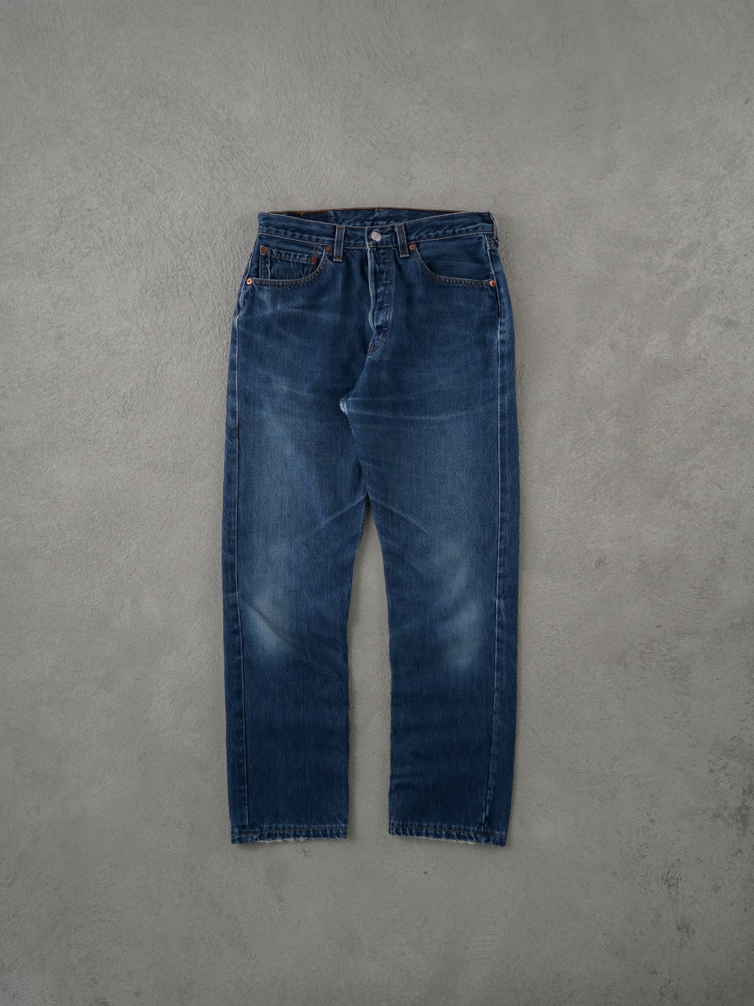 Vintage 90s Blue Levi's 501 Denim Jeans (31x30)