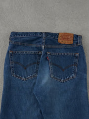 Vintage 90s Blue Levi's 501 Denim Jeans (31x30)