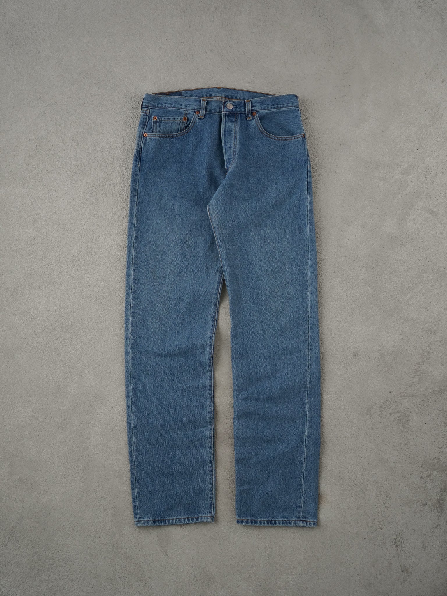 Vintage 90s Blue Levi's 501 Denim Jeans (32x34)