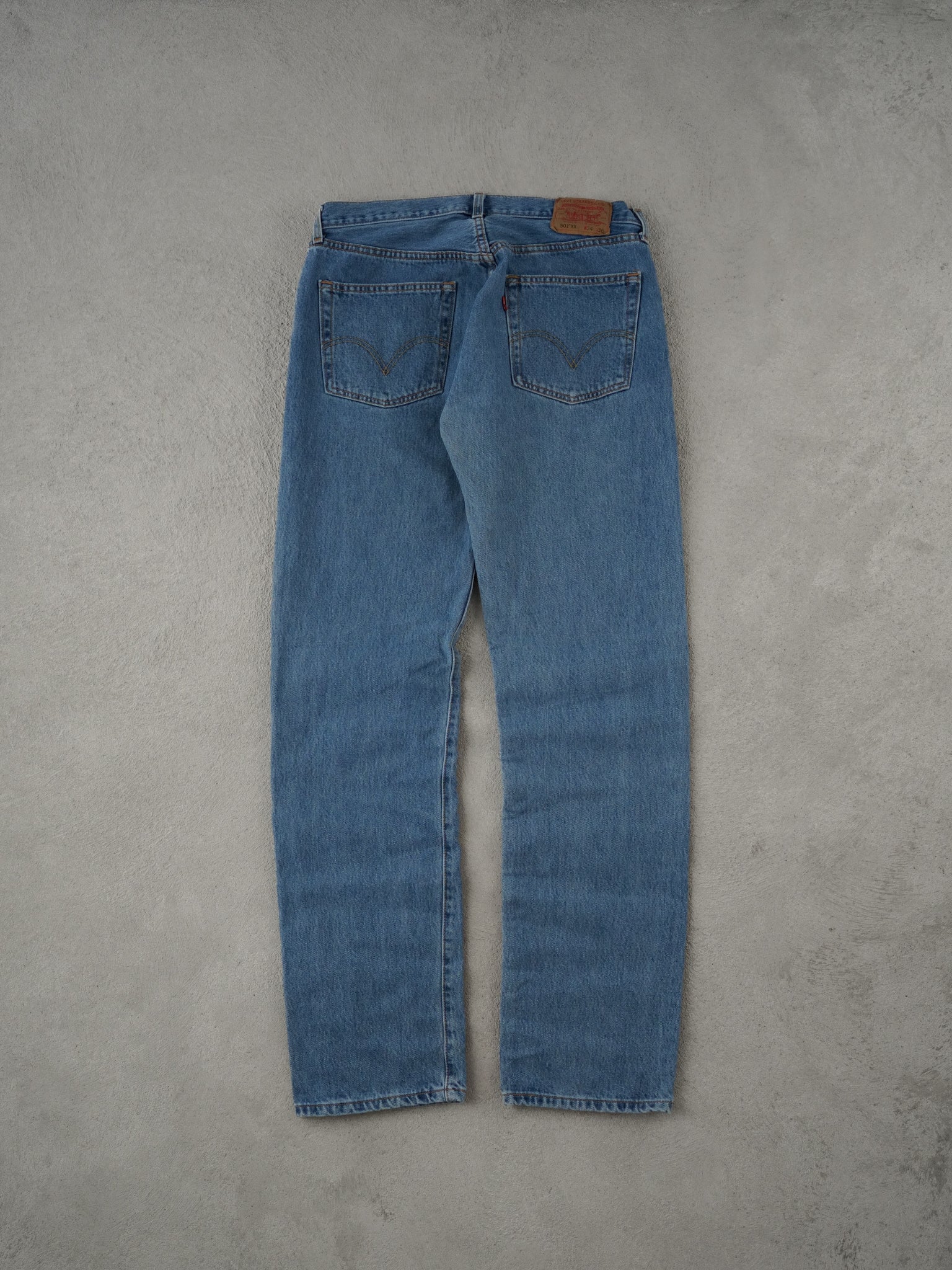 Vintage 90s Blue Levi's 501 Denim Jeans (32x34)