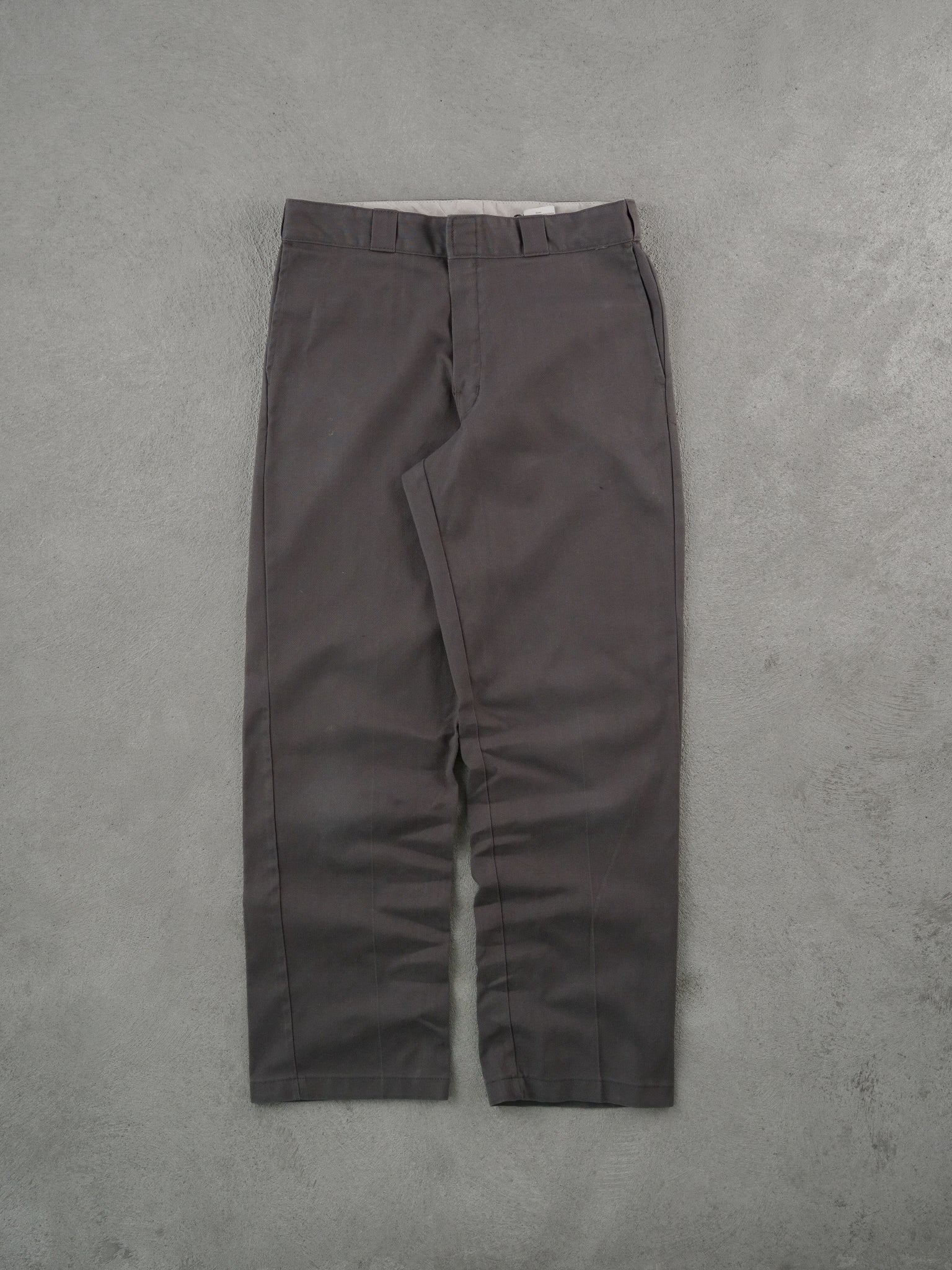 Vintage Grey Dickies Straight Work Pants (34x32)