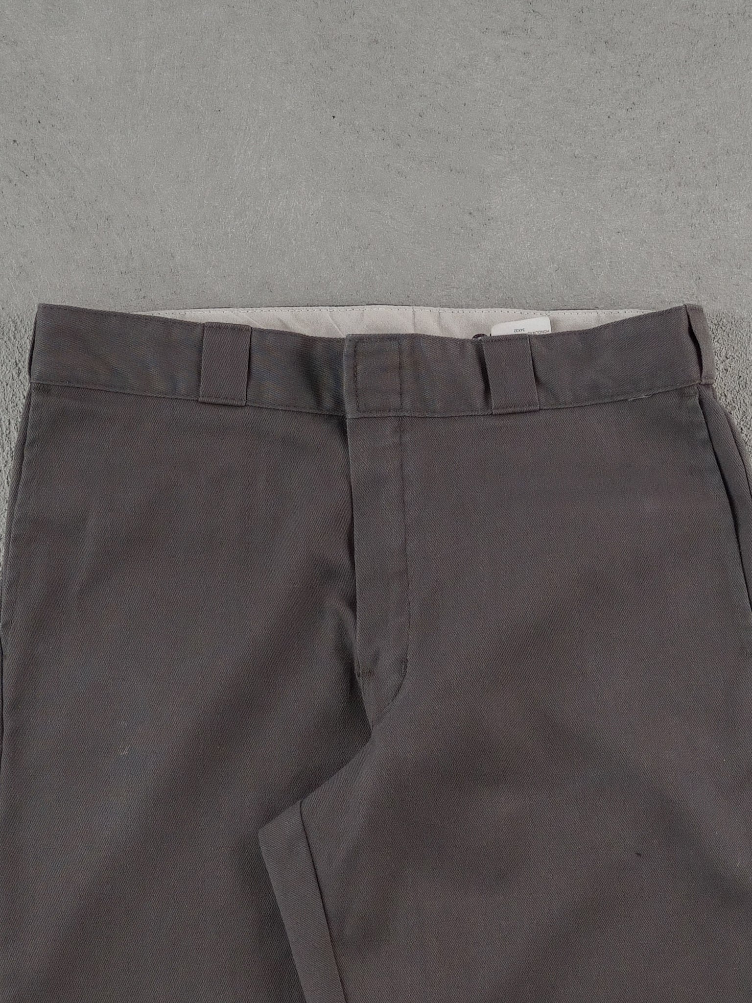 Vintage Grey Dickies Straight Work Pants (34x32)