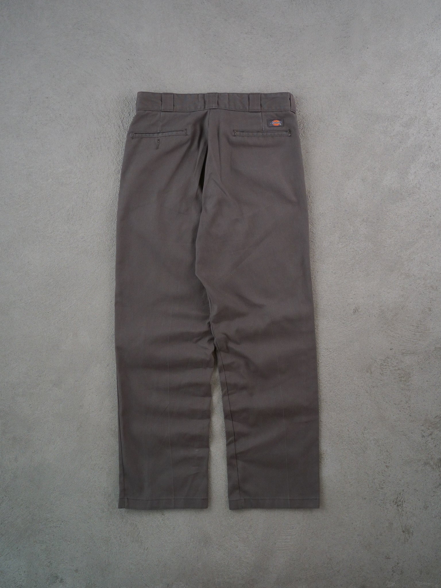 Vintage Grey Dickies Straight Work Pants (34x32)